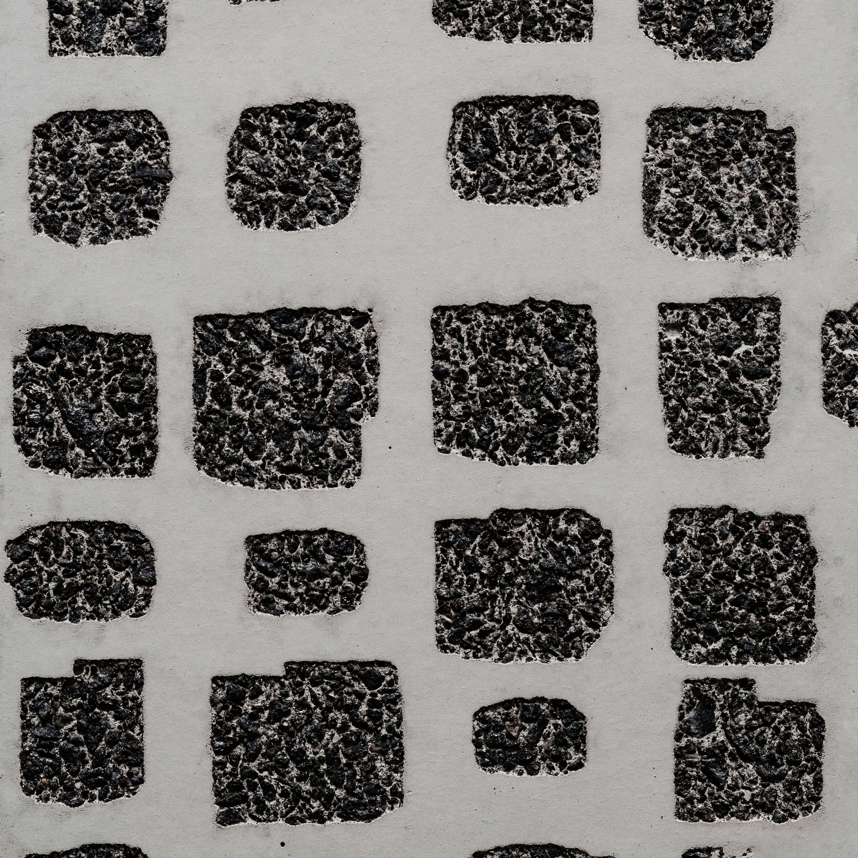 Display product GCTexture Turtle nega white cement - black aggregate from manufacturer Graphic Concrete