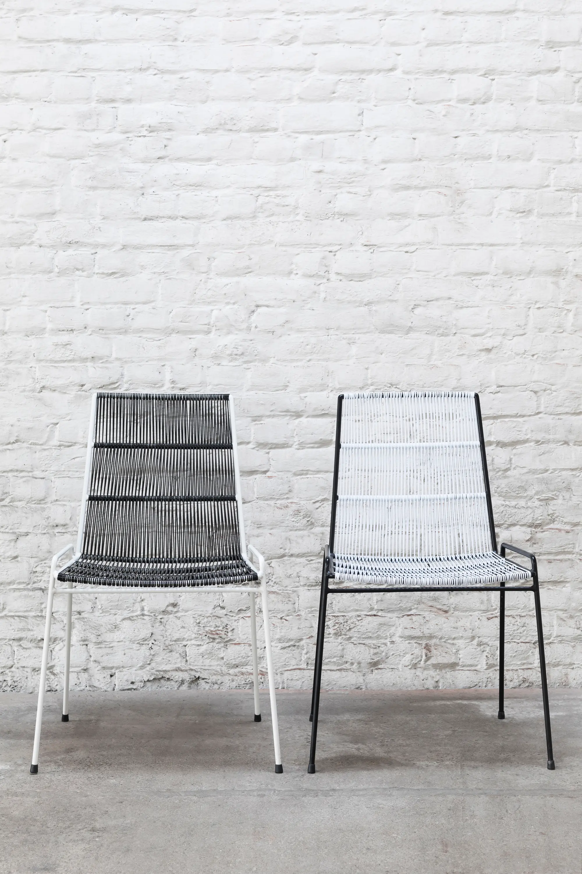 Serax - Abaco Chaise Cadre Noir + Siege Noir