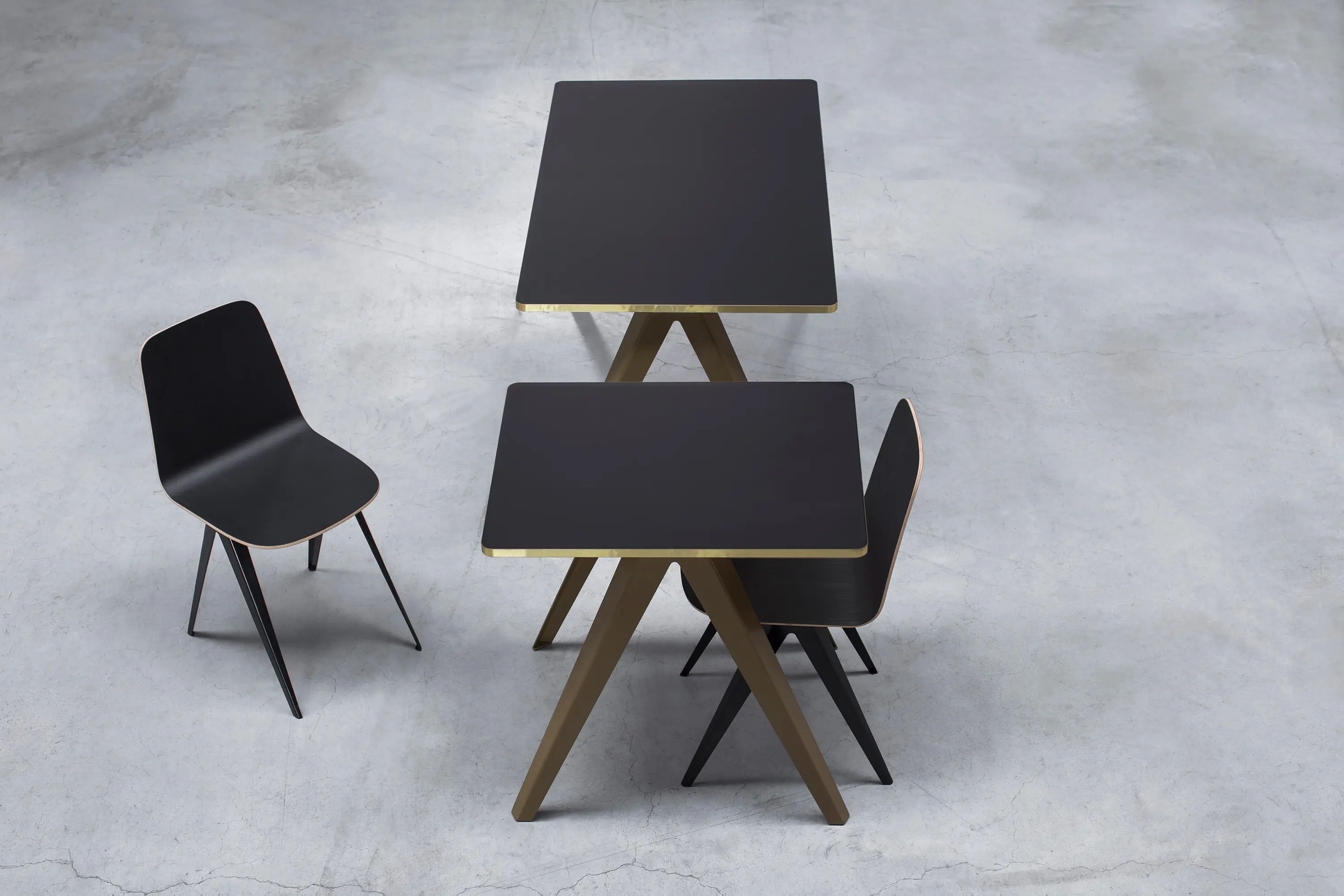 Serax - Sanba Chaise Noire | Grise