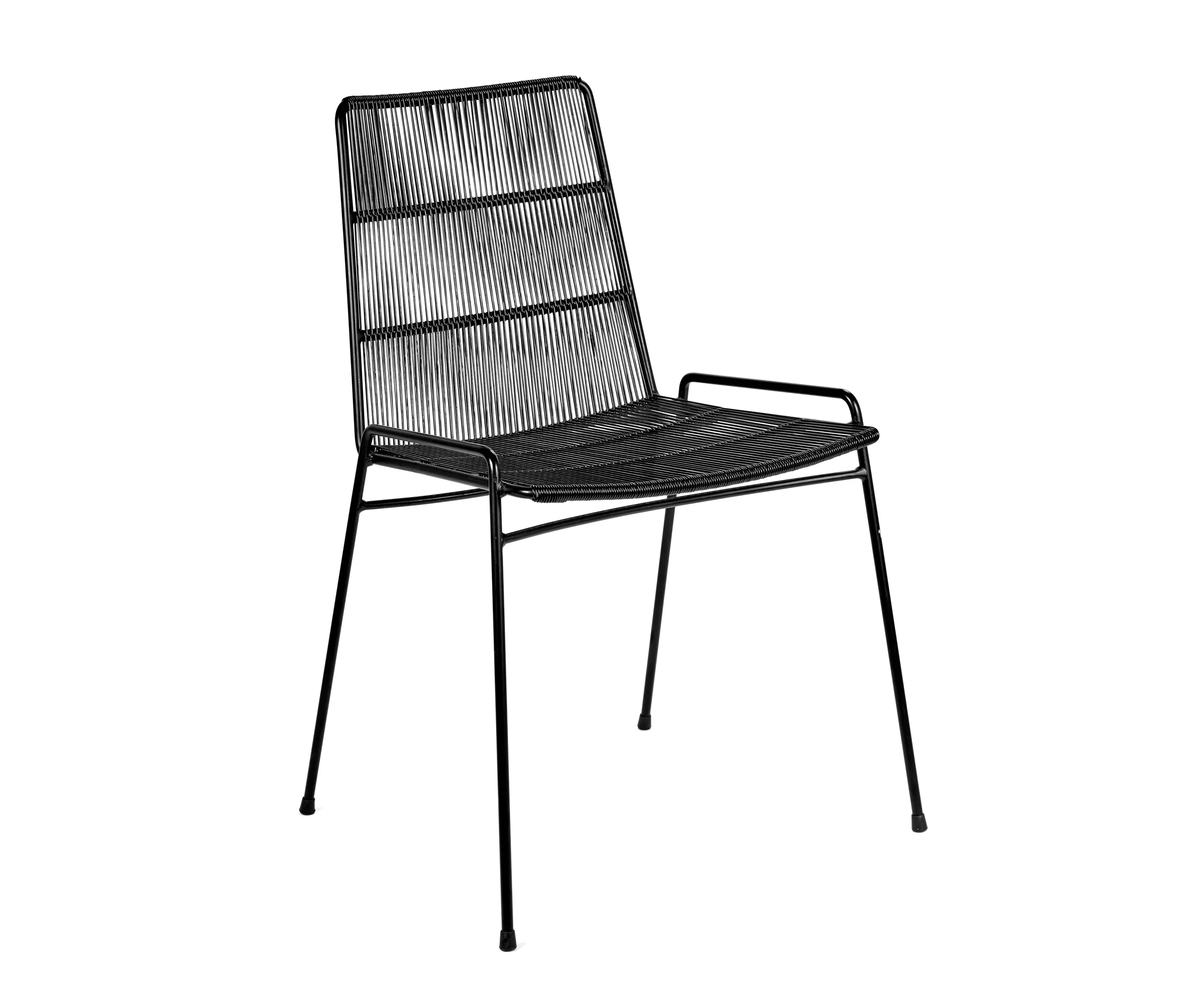 Serax - Abaco Chaise Cadre Noir + Siege Noir