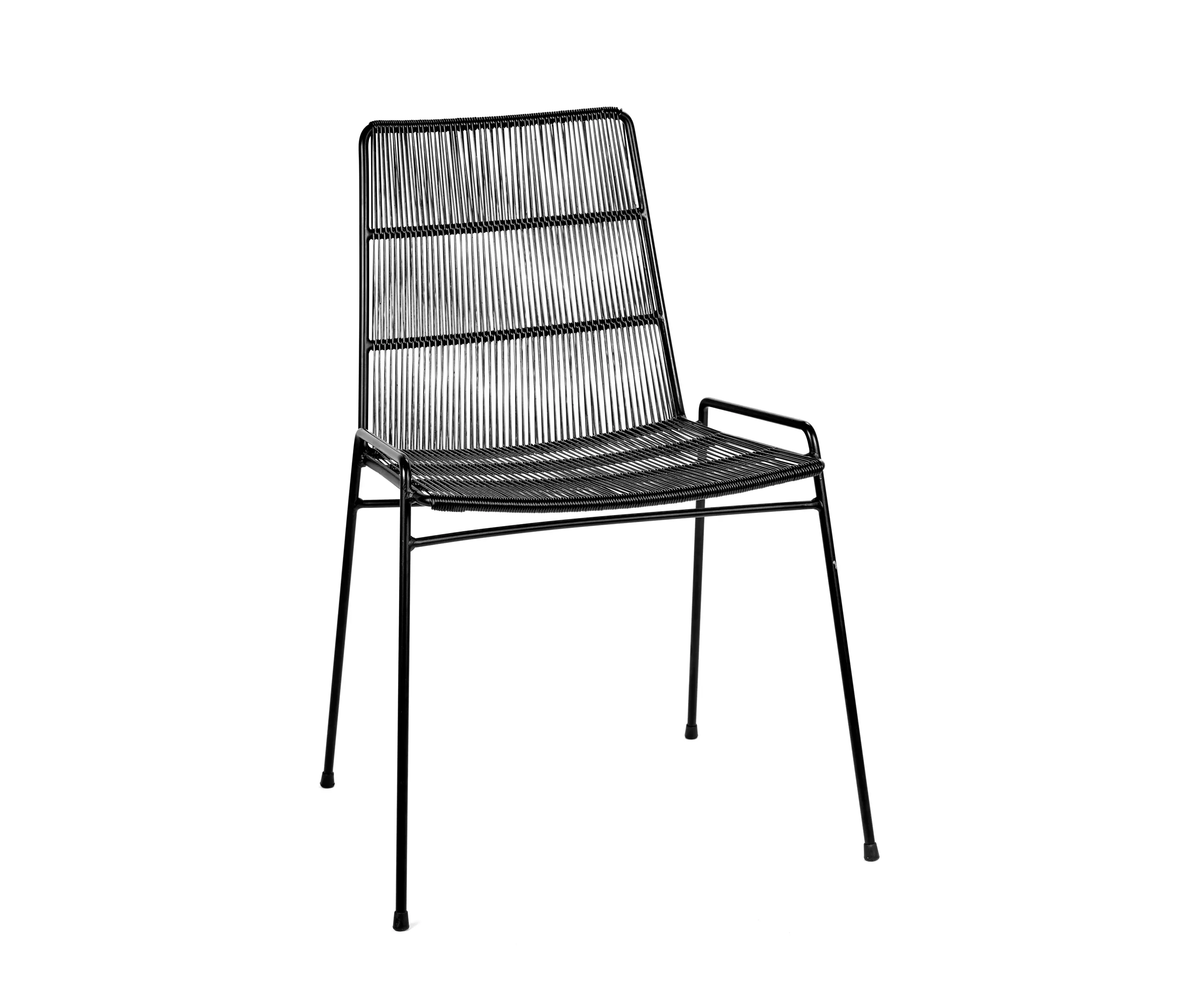 Serax - Abaco Chaise Cadre Noir + Siege Noir