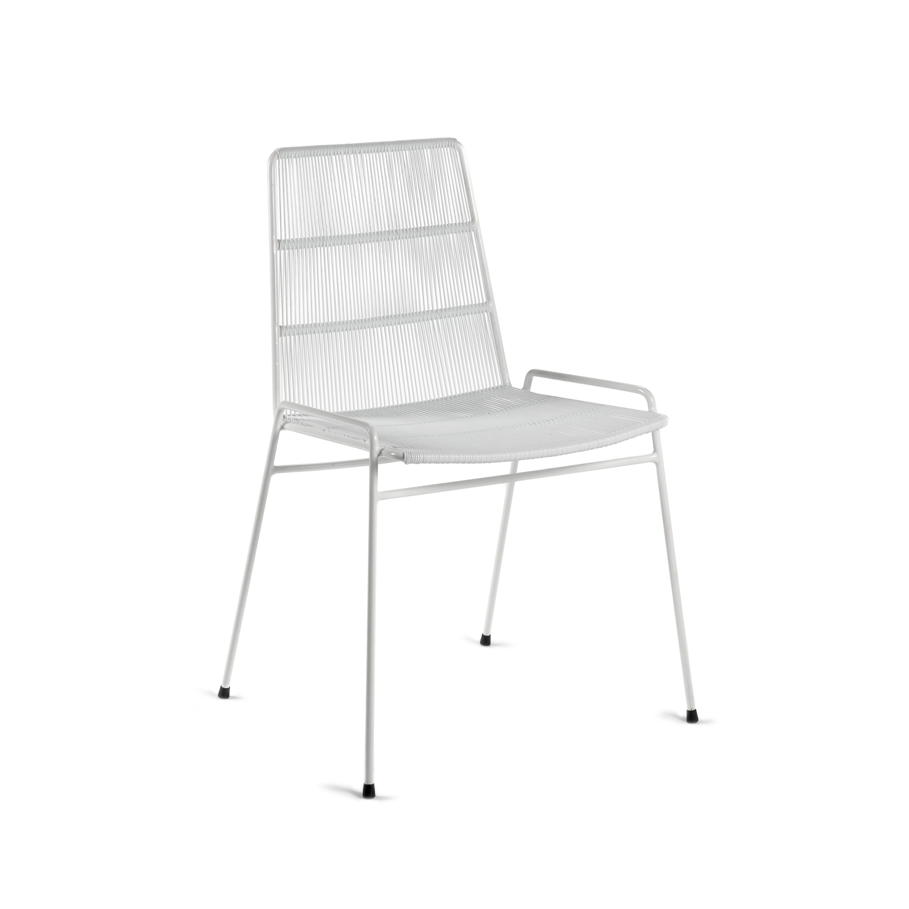 Abaco Chair Frame White + Seat White