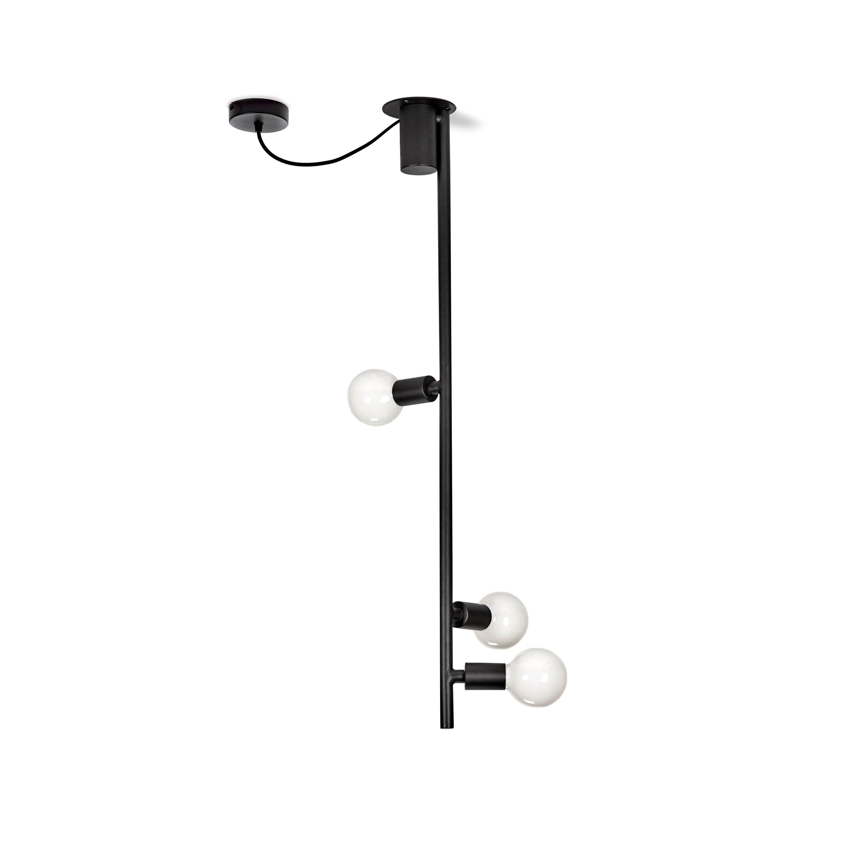 Display product Essentials Hanging Lamp Black from manufacturer Serax