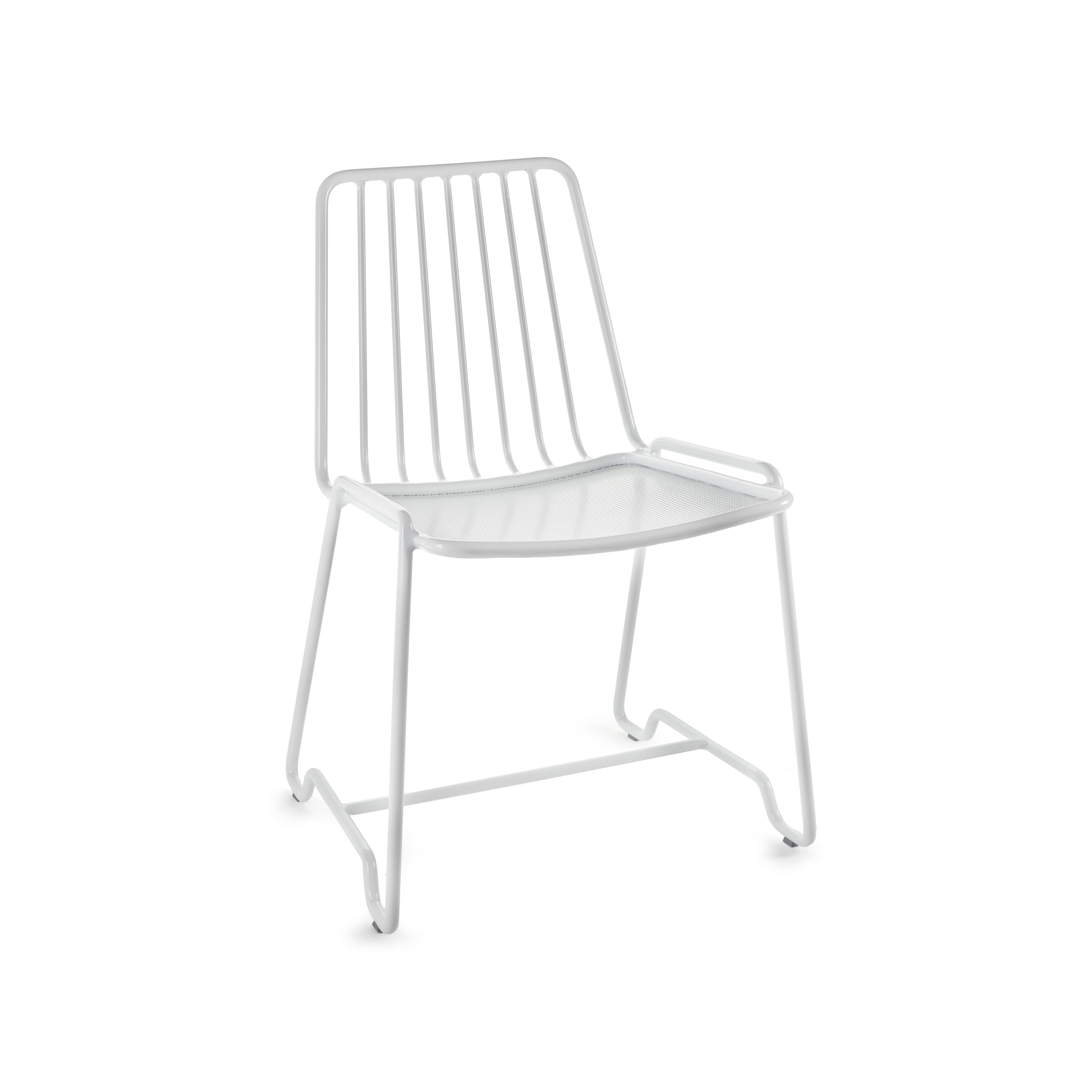 Afficher le produit Fish & Fish Chaise Alu Sans Accoudoirs du fabricant Serax