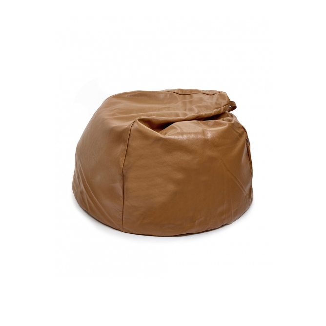 Mostra il prodotto Interior Design by Bea Mombaers Bean Bag Leather Cognac del produttore Serax
