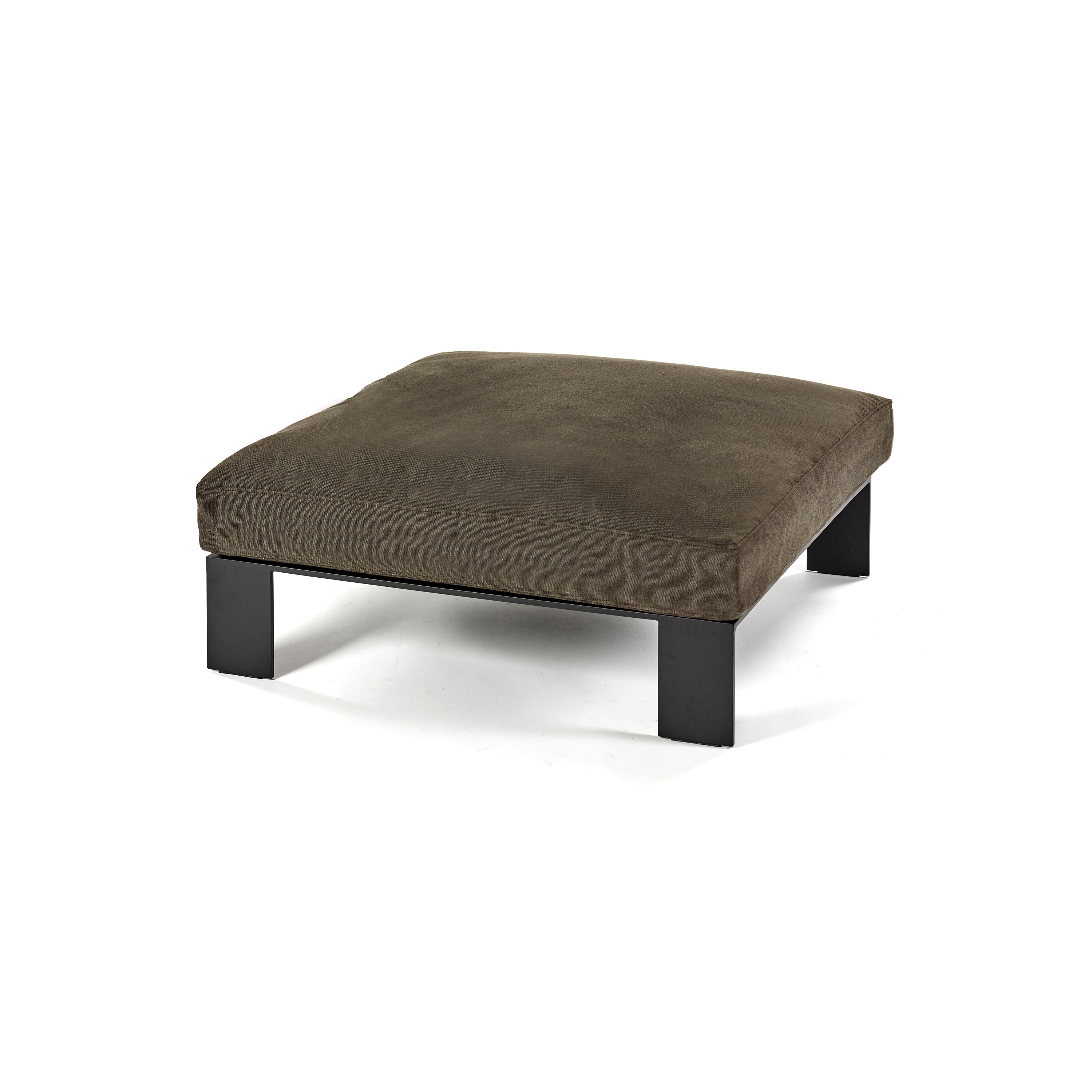 Interior Design by Bea Mombaers Ottoman Umber