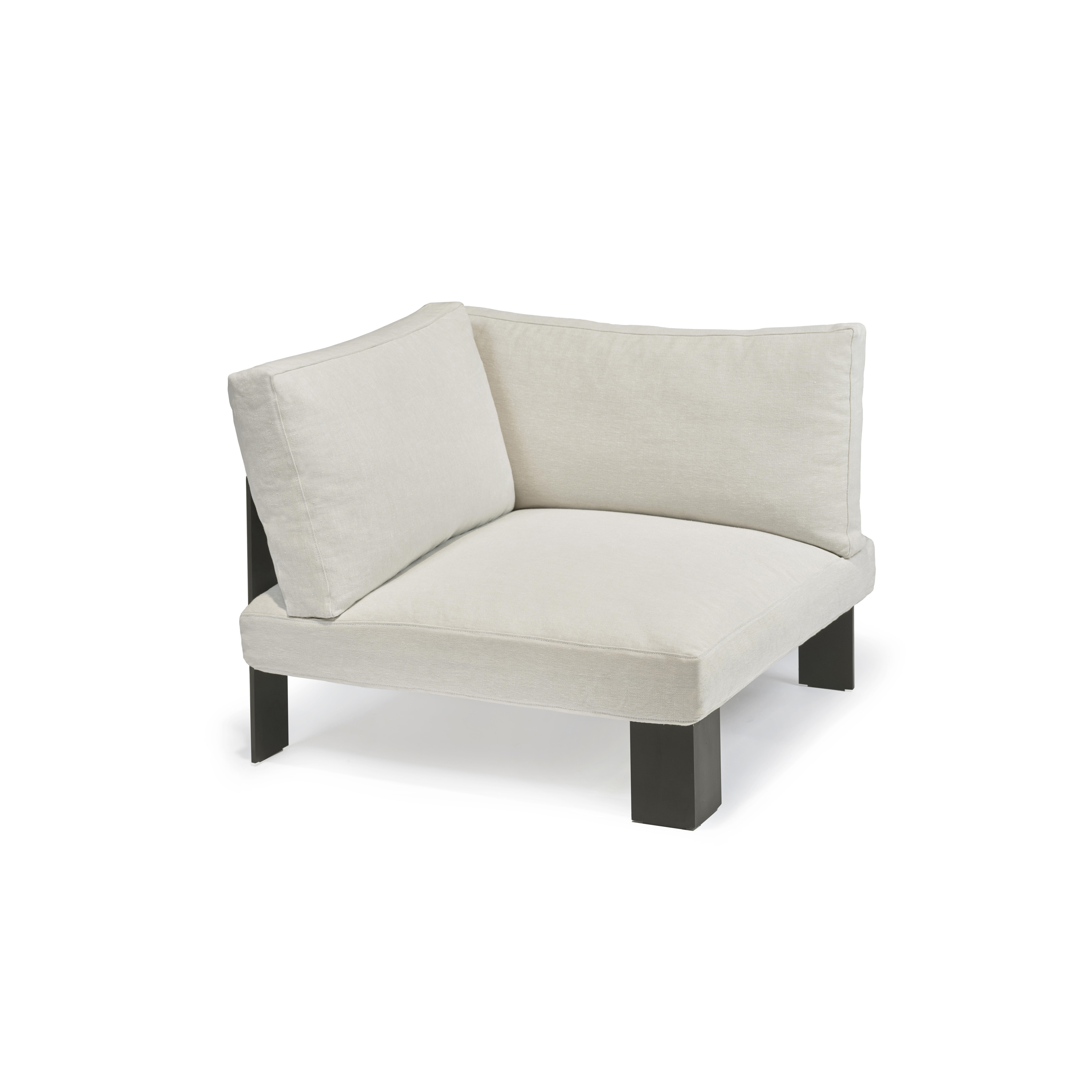 Interior Design by Bea Mombaers Bench Corner Seat Ivory