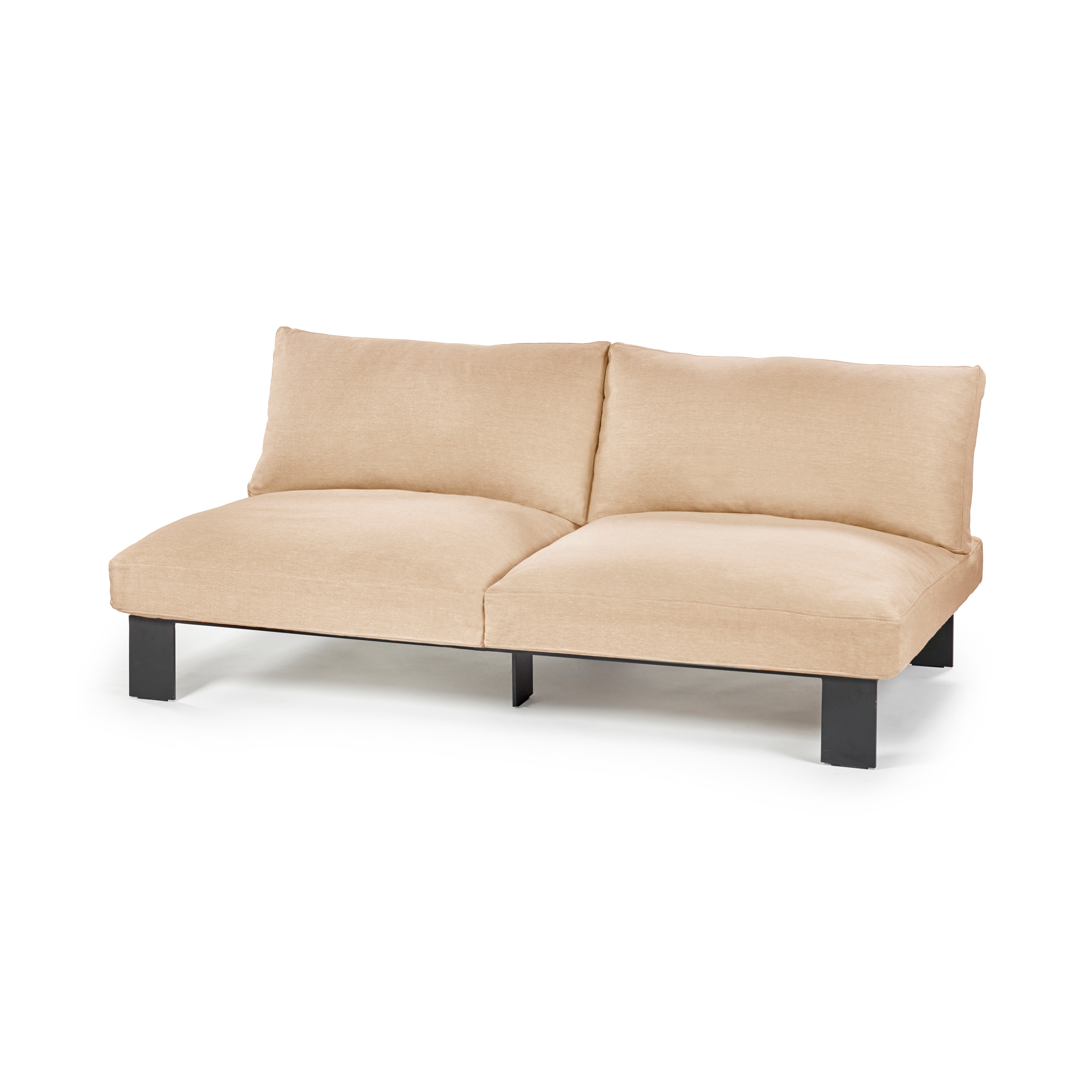 Vertoon produk Interior Design by Bea Mombaers Bench Two Seater Apricot van vervaardiger Serax
