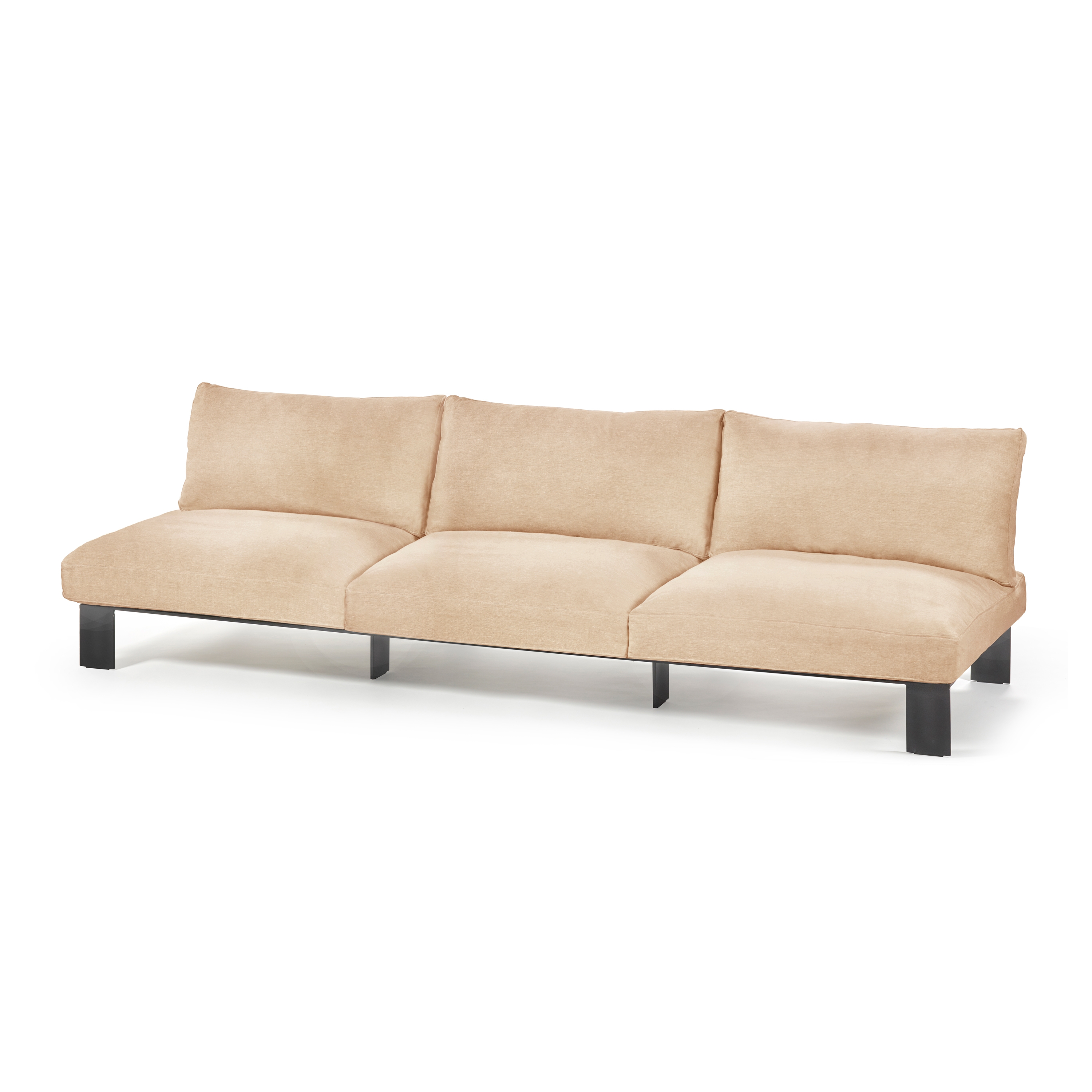 Afficher le produit Interior Design by Bea Mombaers Bench Trois Places Abricot du fabricant Serax