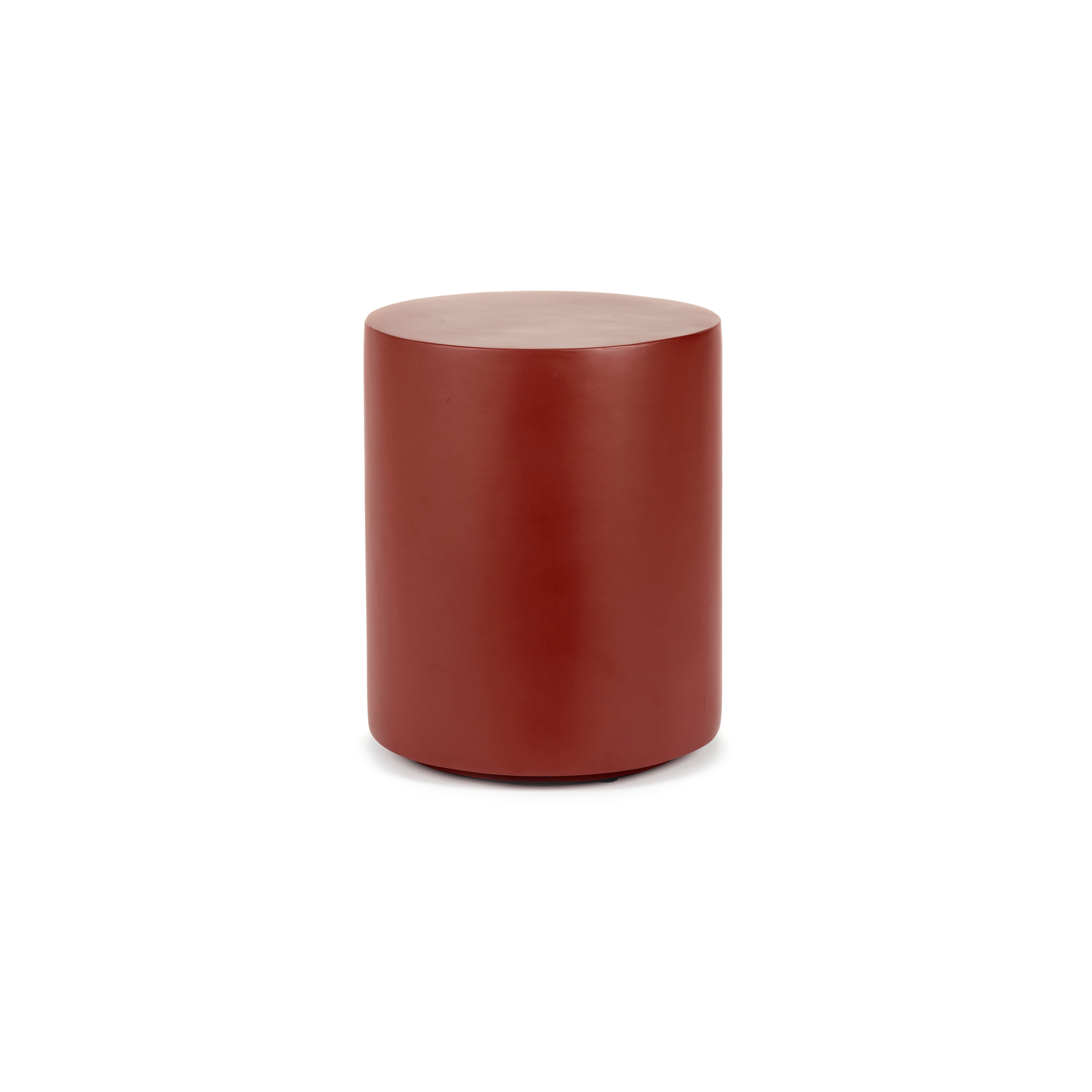 Pawn Round Fiber Stool Marie Red