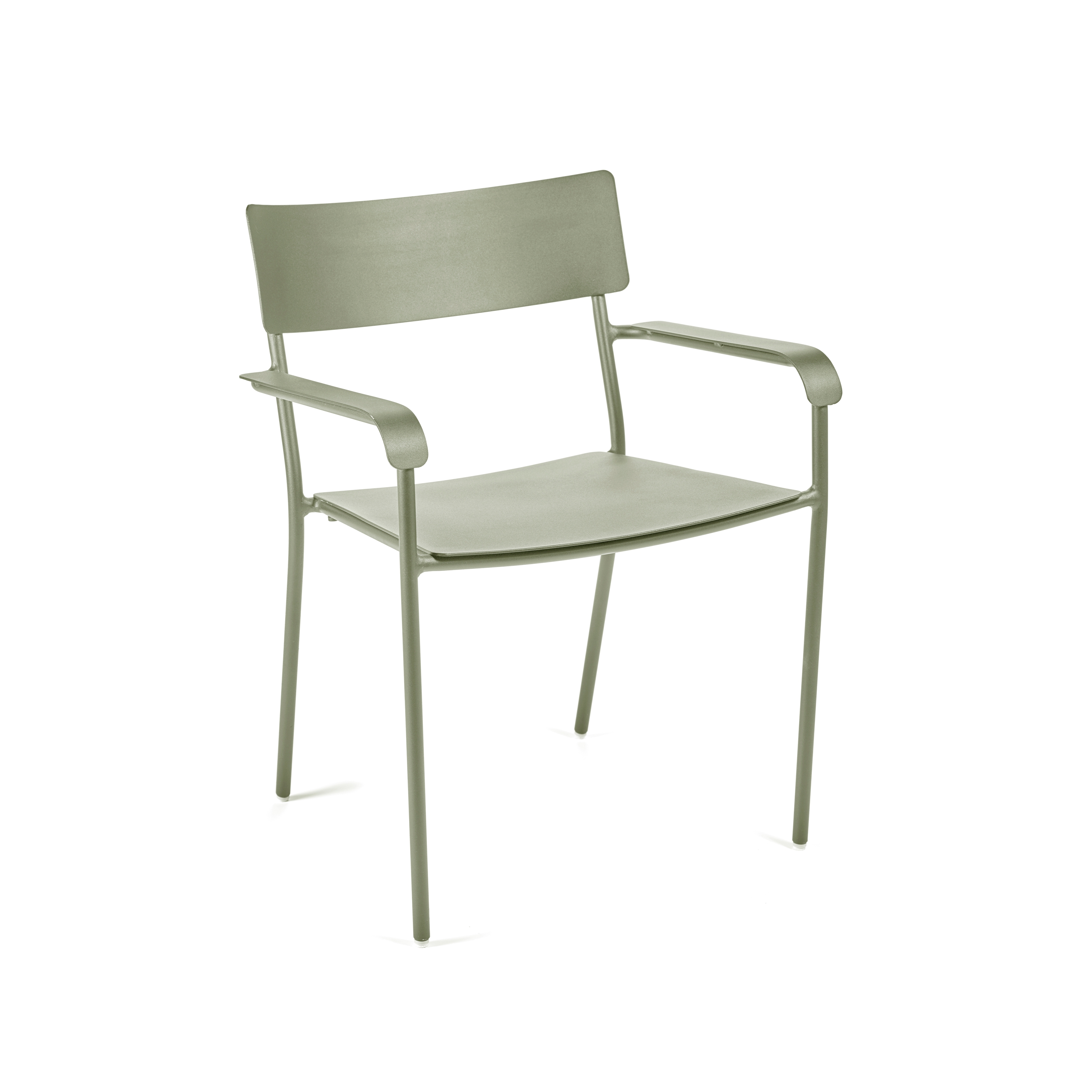 August Armchair Alu Eucalyptus
