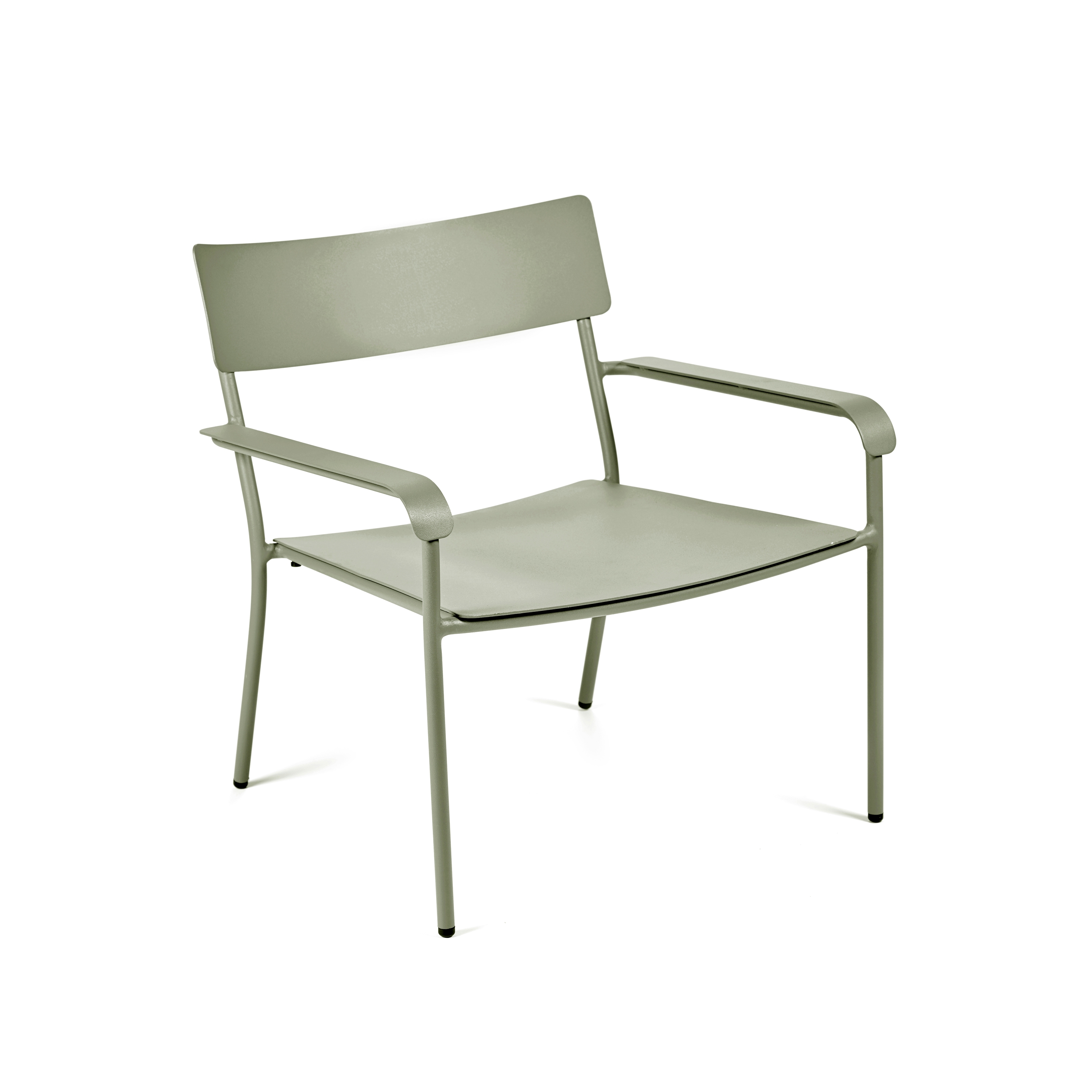 August Lounge Chair Alu Eucalyptus