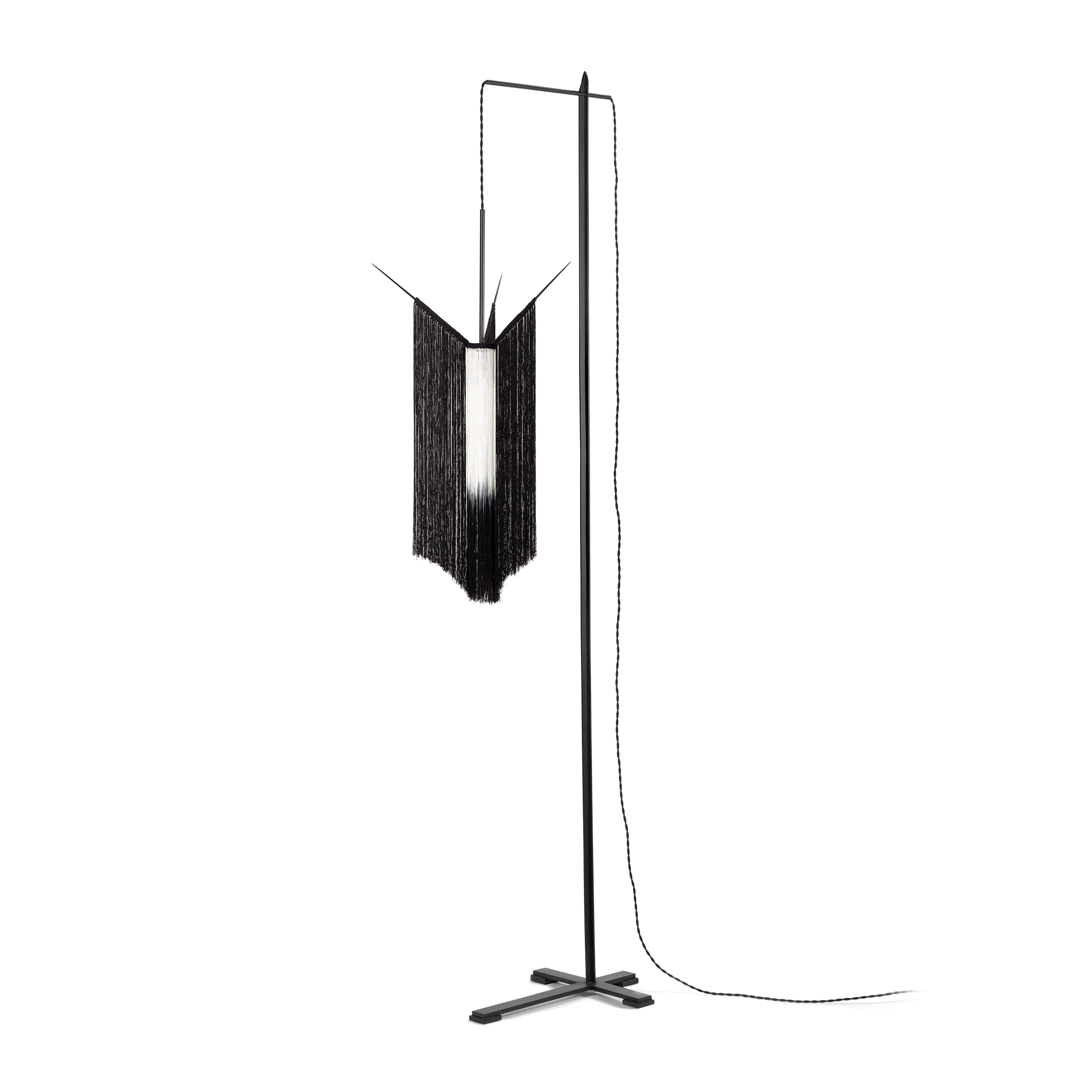 Ann Demeulemeester Chan 2 Floor Lamp Black | White