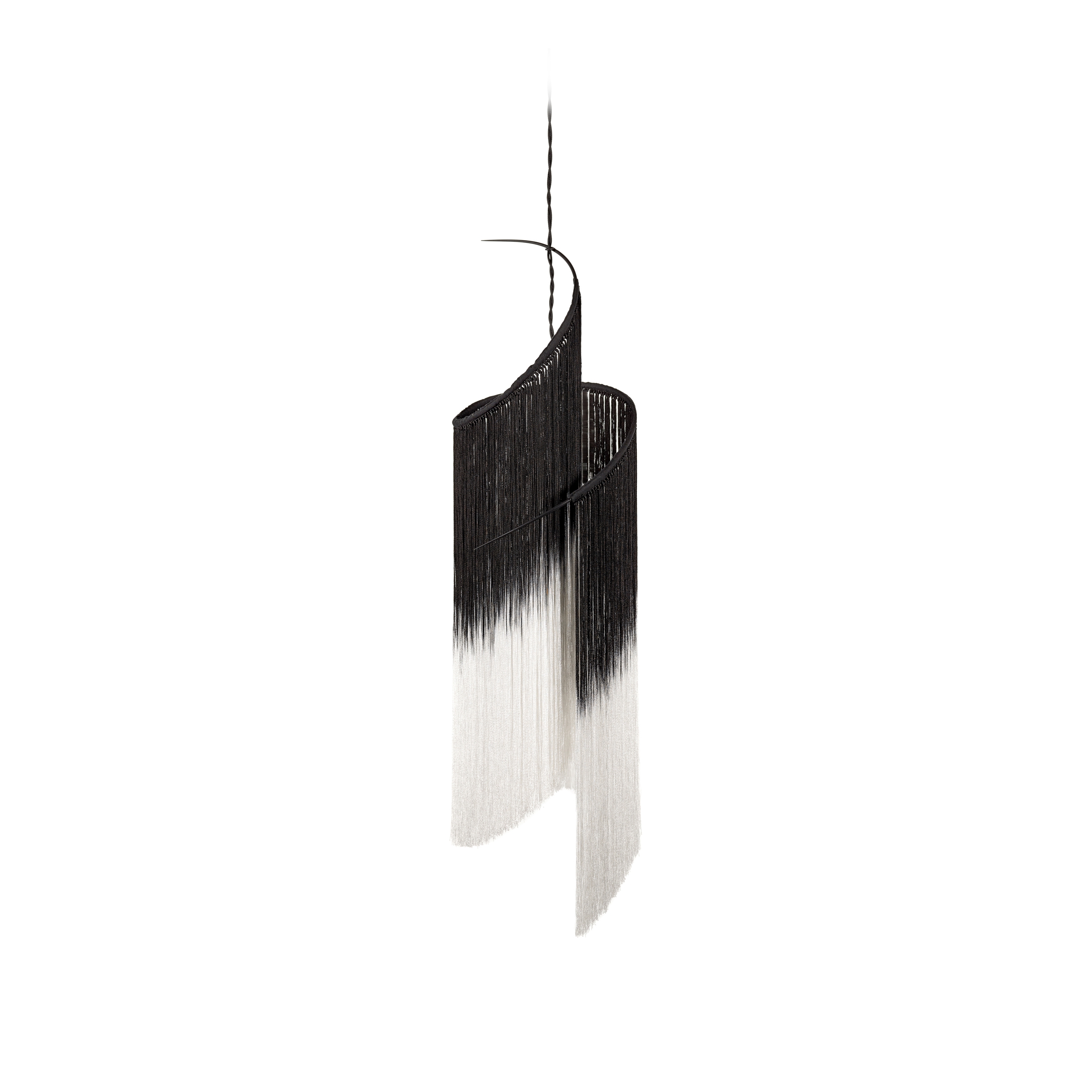 Ann Demeulemeester Rey 1 Pendant Lamp Black | White
