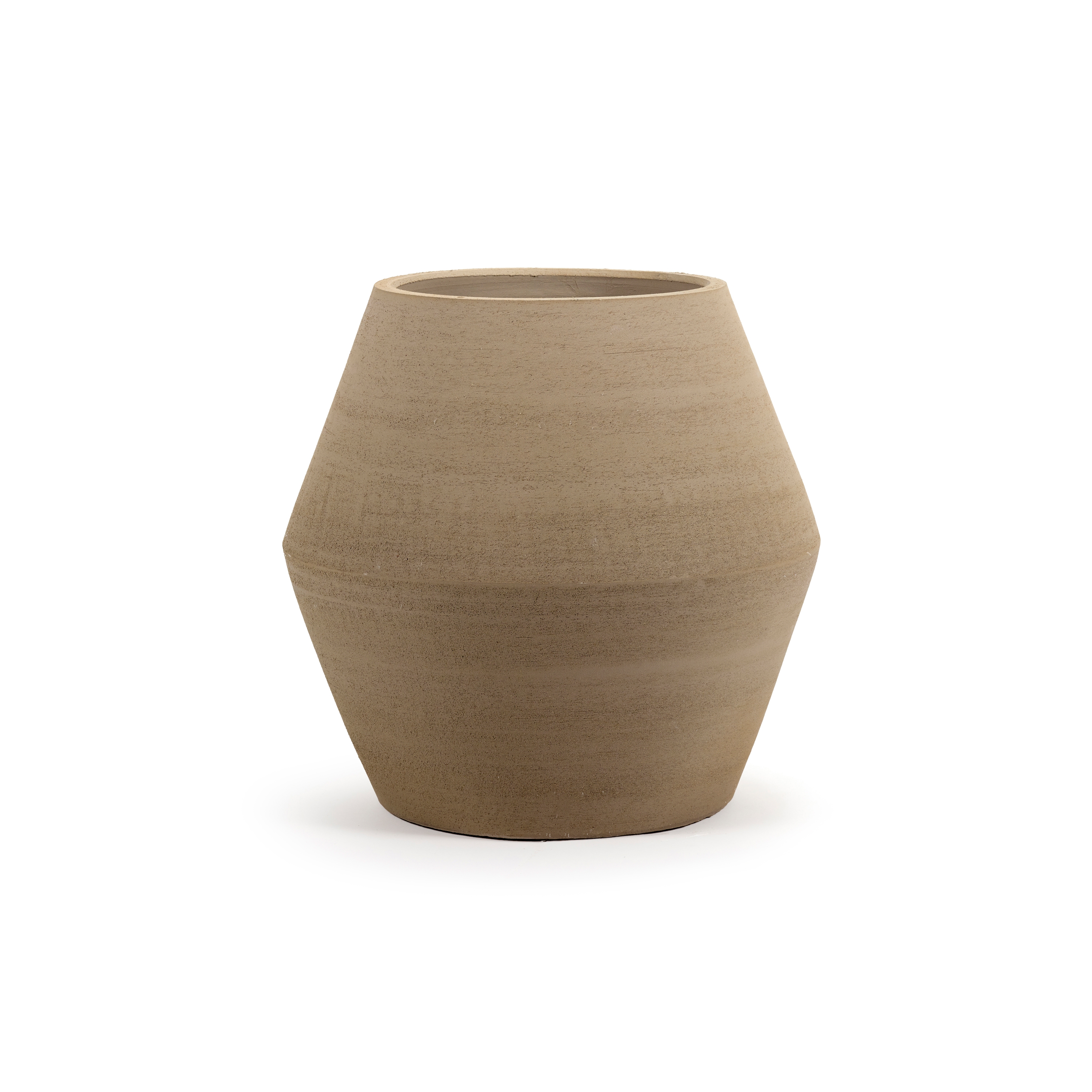Construct Flower Pot S Beige