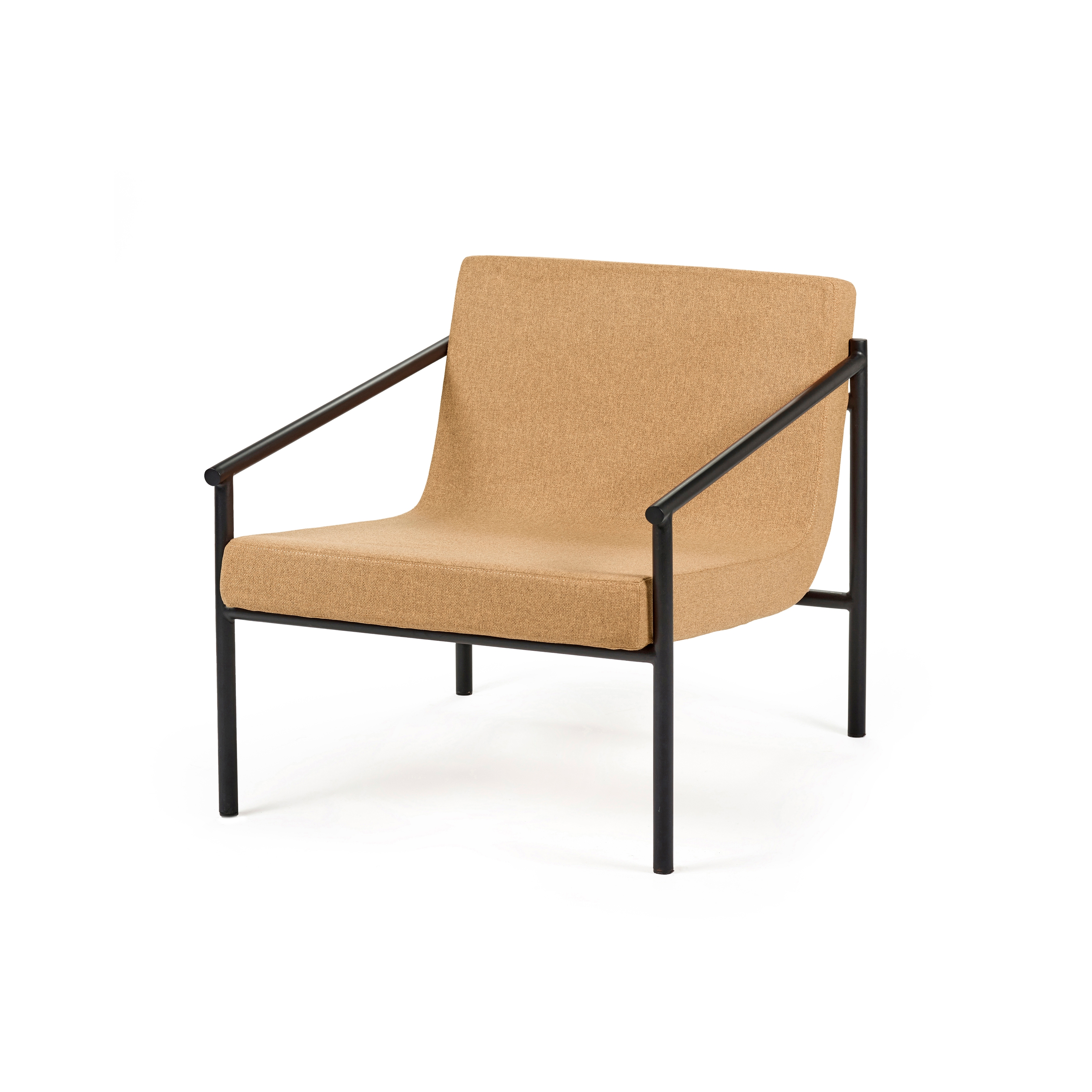 Curve Canape 1 Place A Accoudoirs Amber