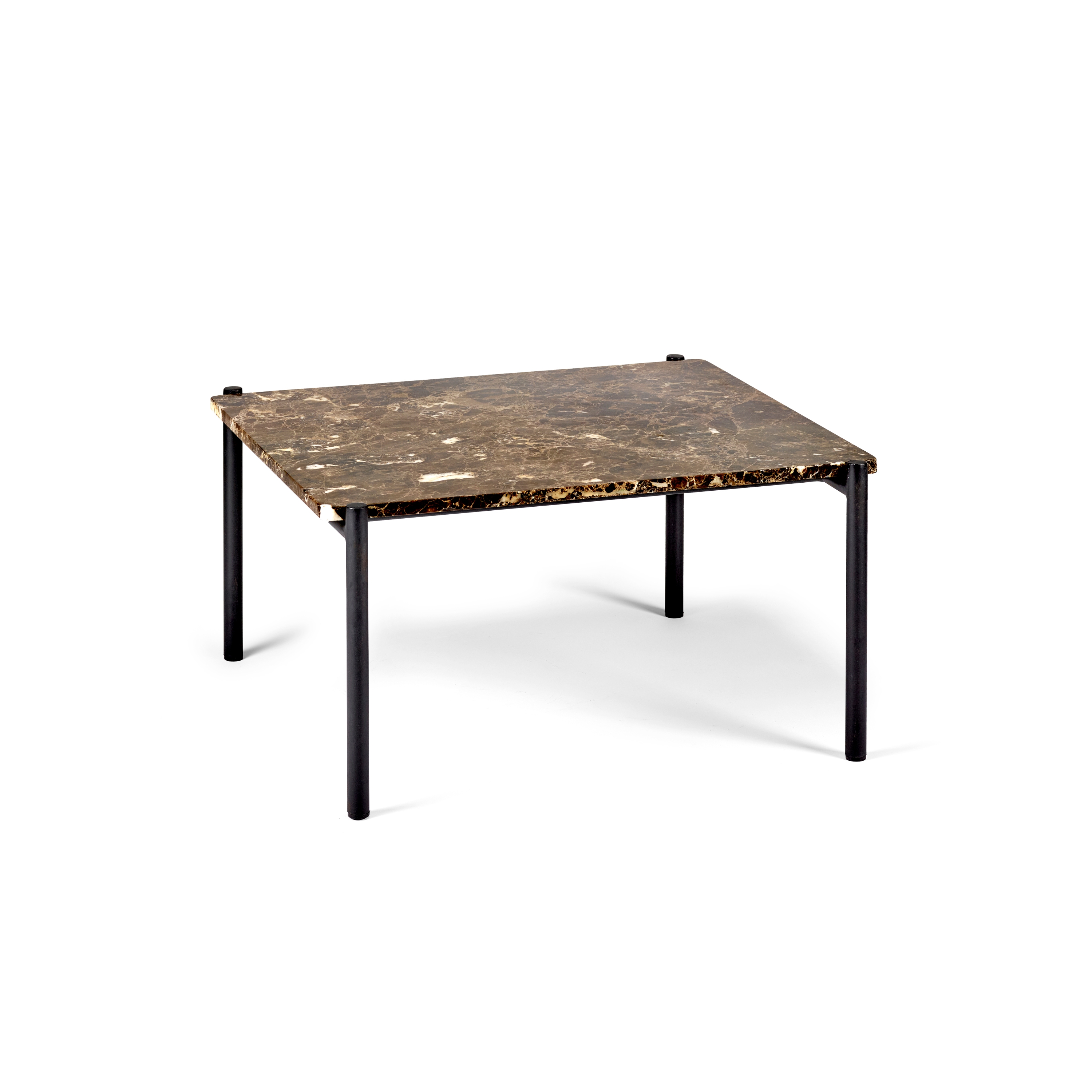 Vertoon produk Curve Side Table Brown van vervaardiger Serax