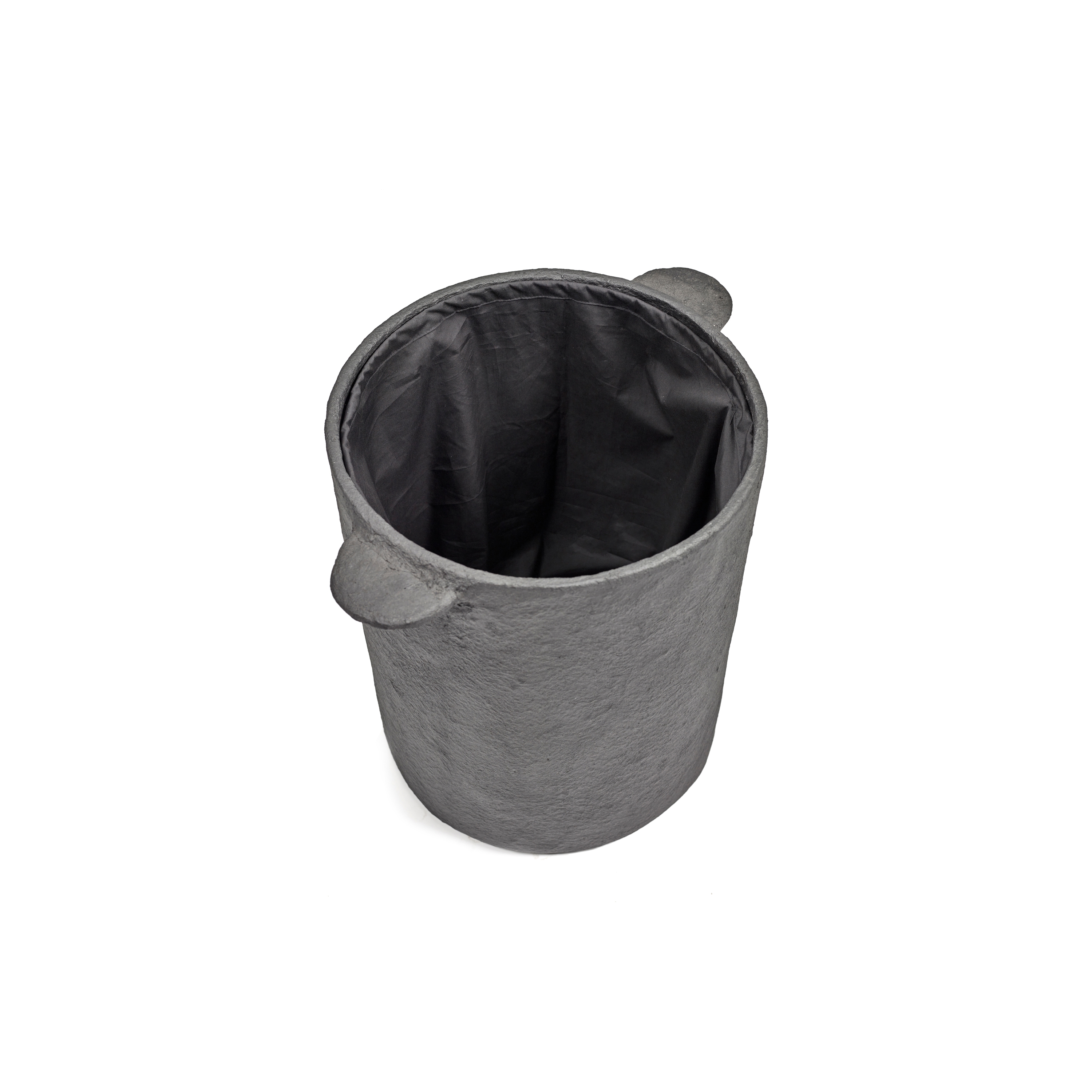 Mostra il prodotto Earth Basket + Lid + linen Bag Black Earth del produttore Serax