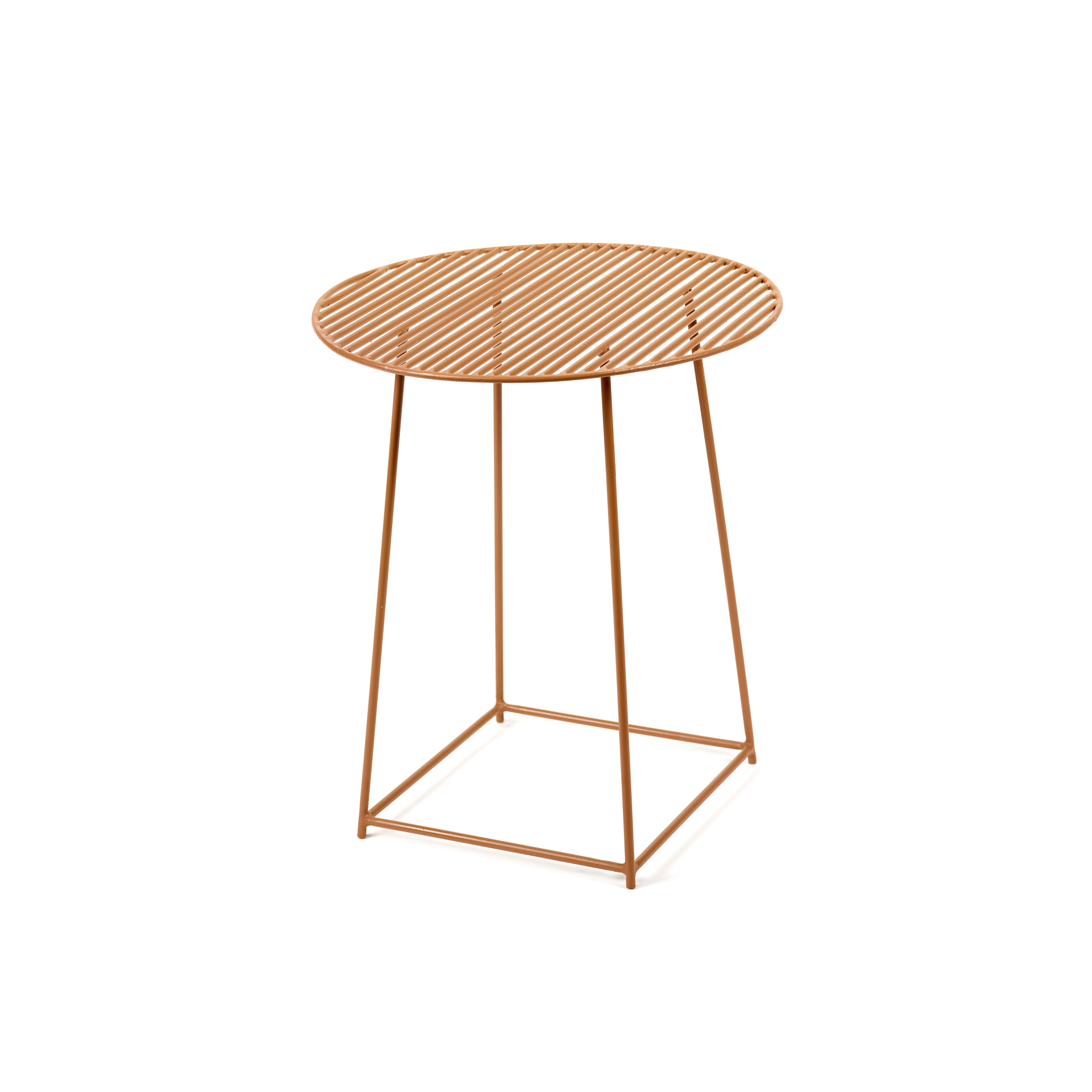 Mostra il prodotto Metal Side Table Ocher Filippo del produttore Serax