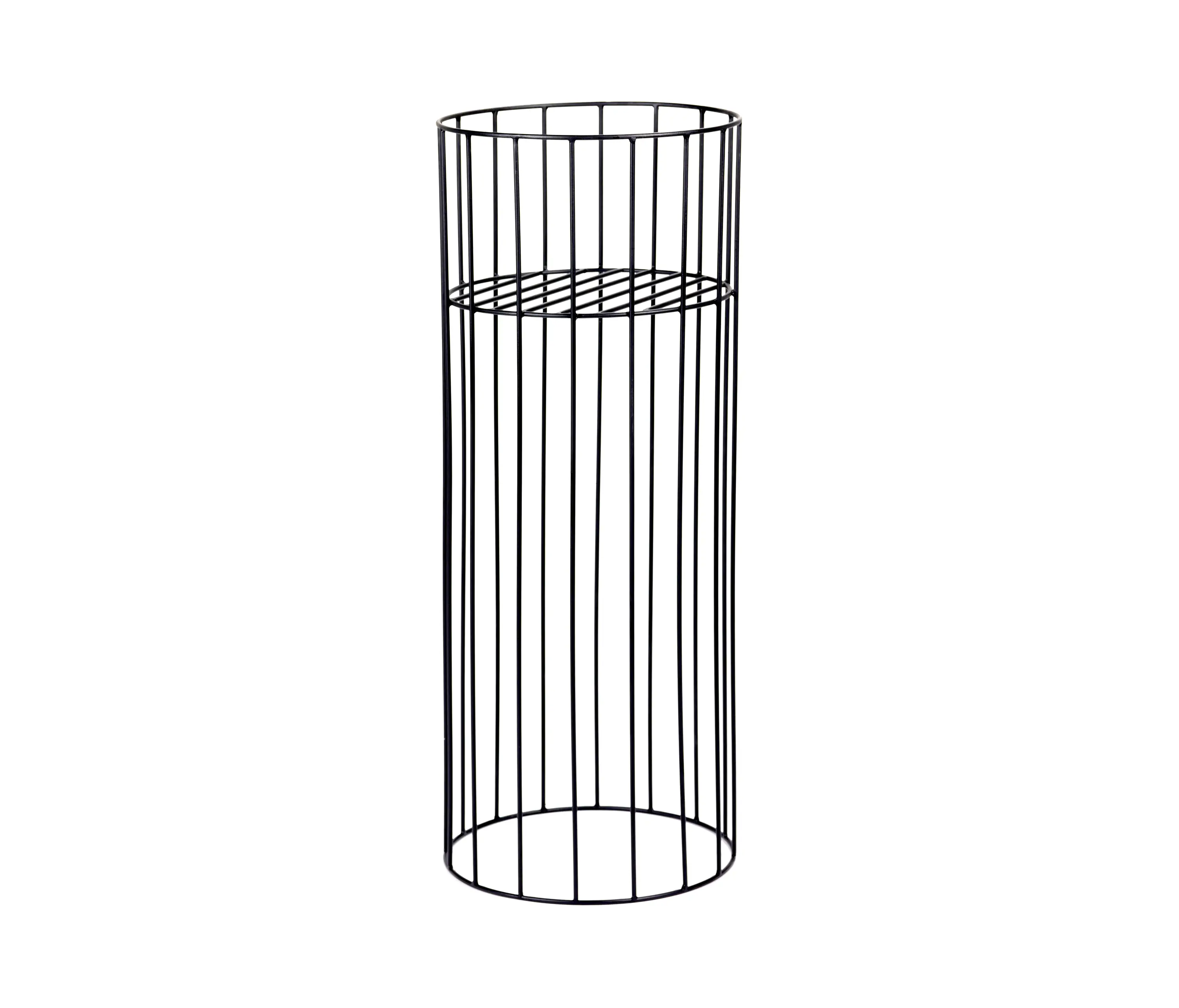 Serax - Metal Blumenstander L Schwarz Vasaro