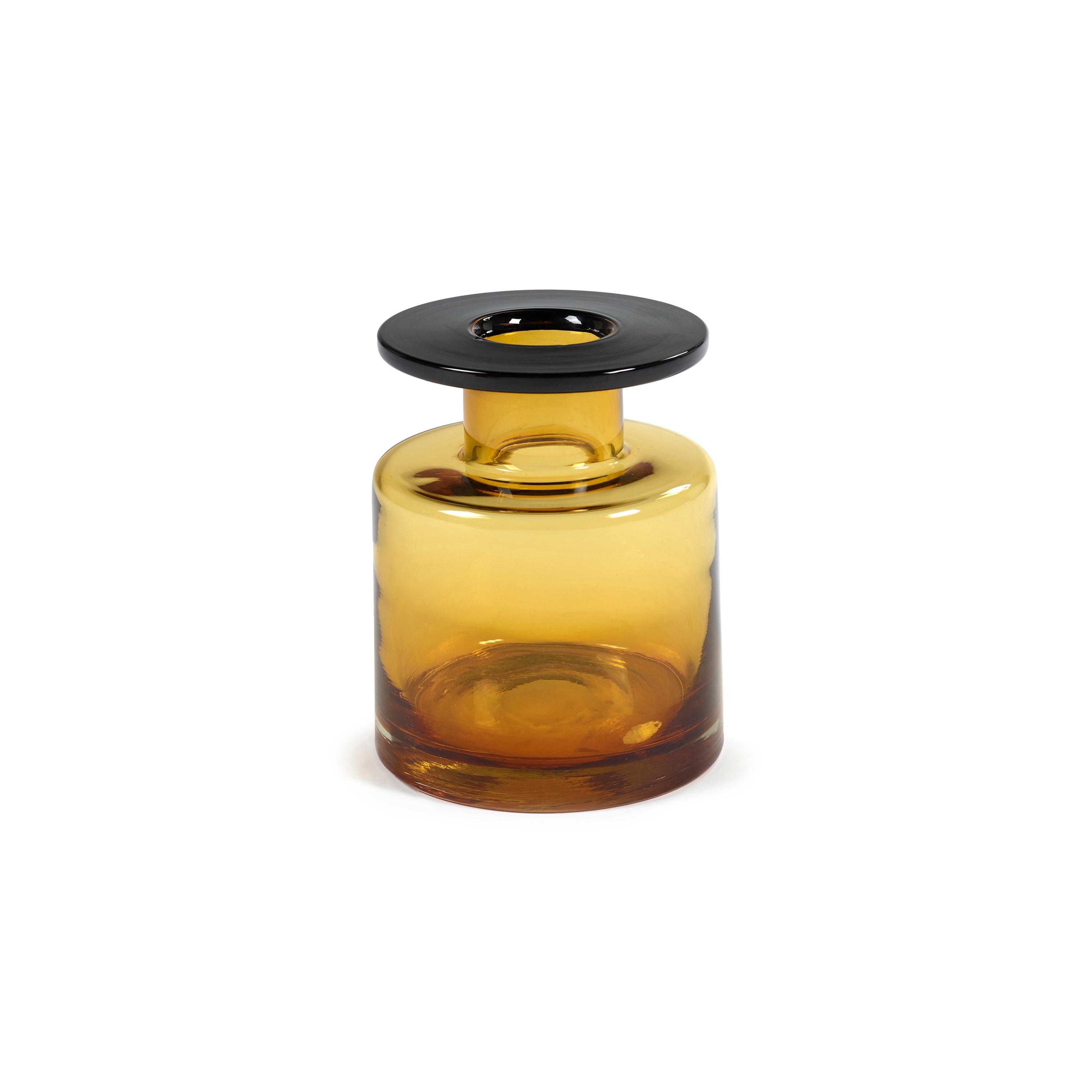 Mostrar el producto Wind & Fire Vase Amber / Black del fabricante Serax