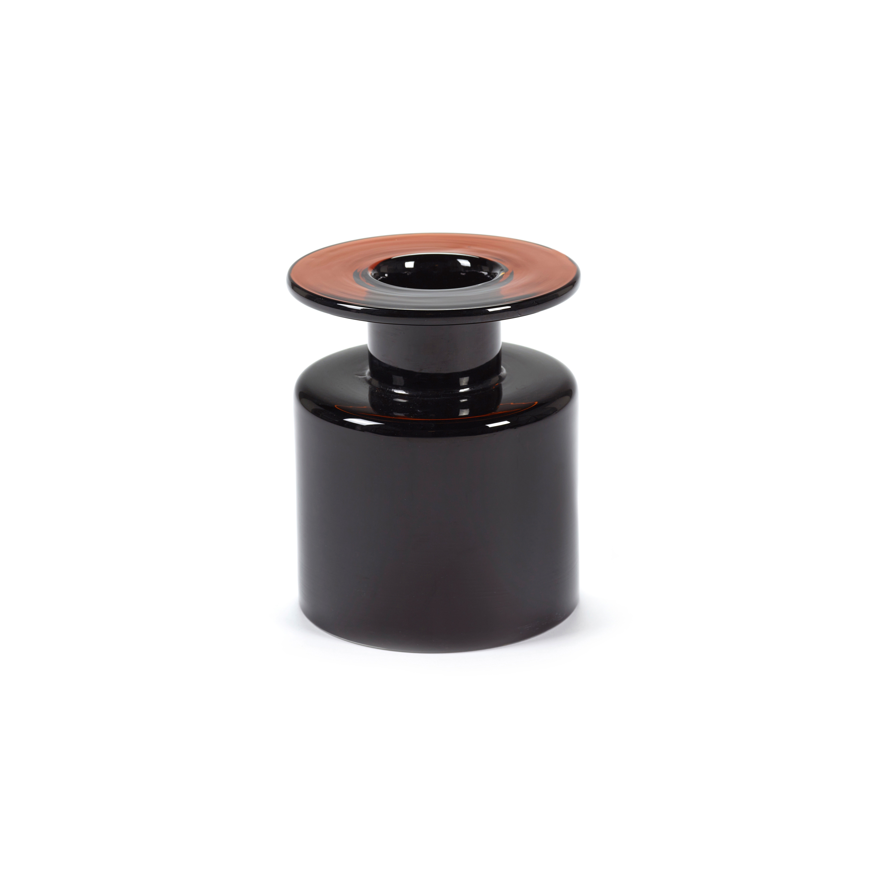 Wind & Fire Vase Black / Dark Brown