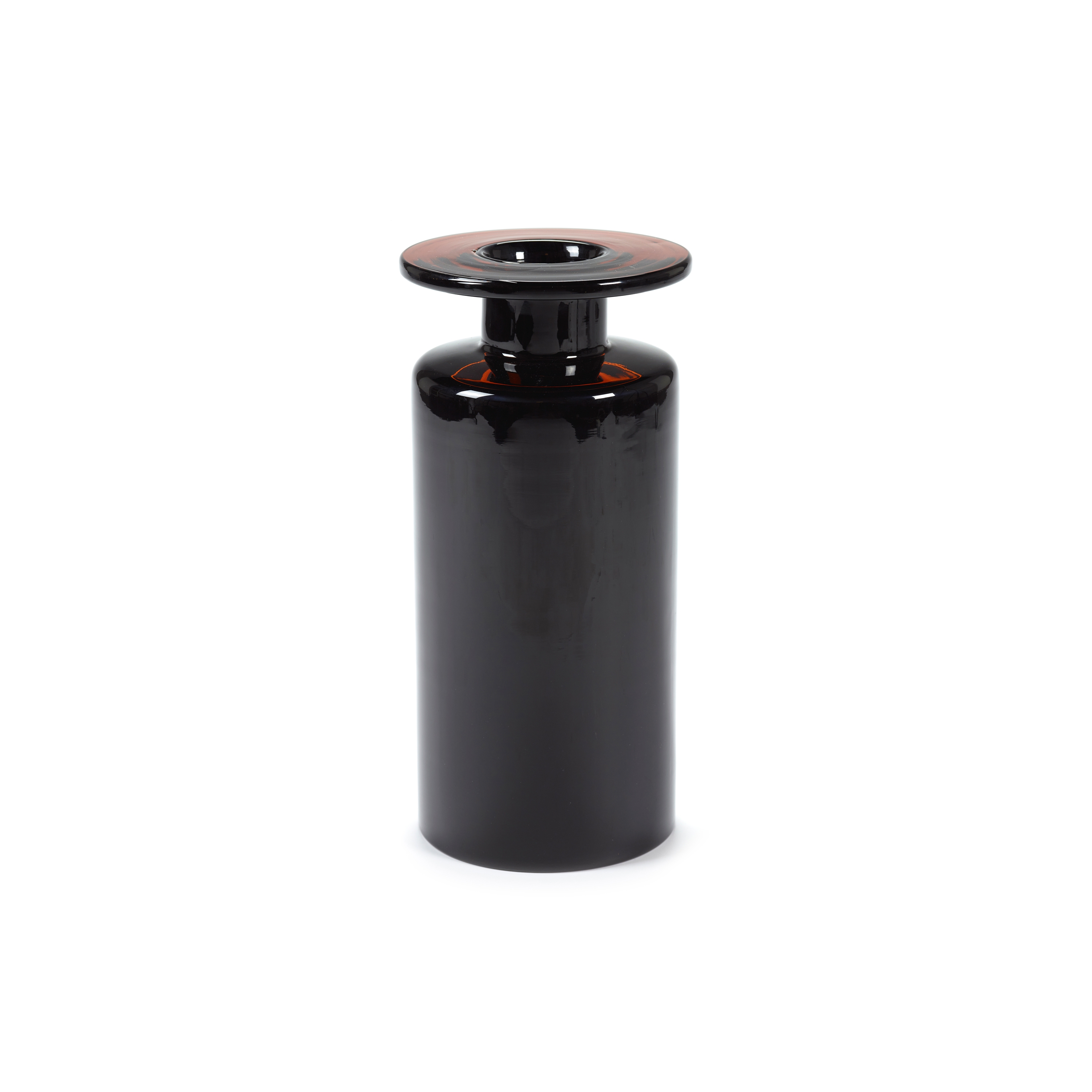 Wind & Fire Vase Noir / Marron Foncé