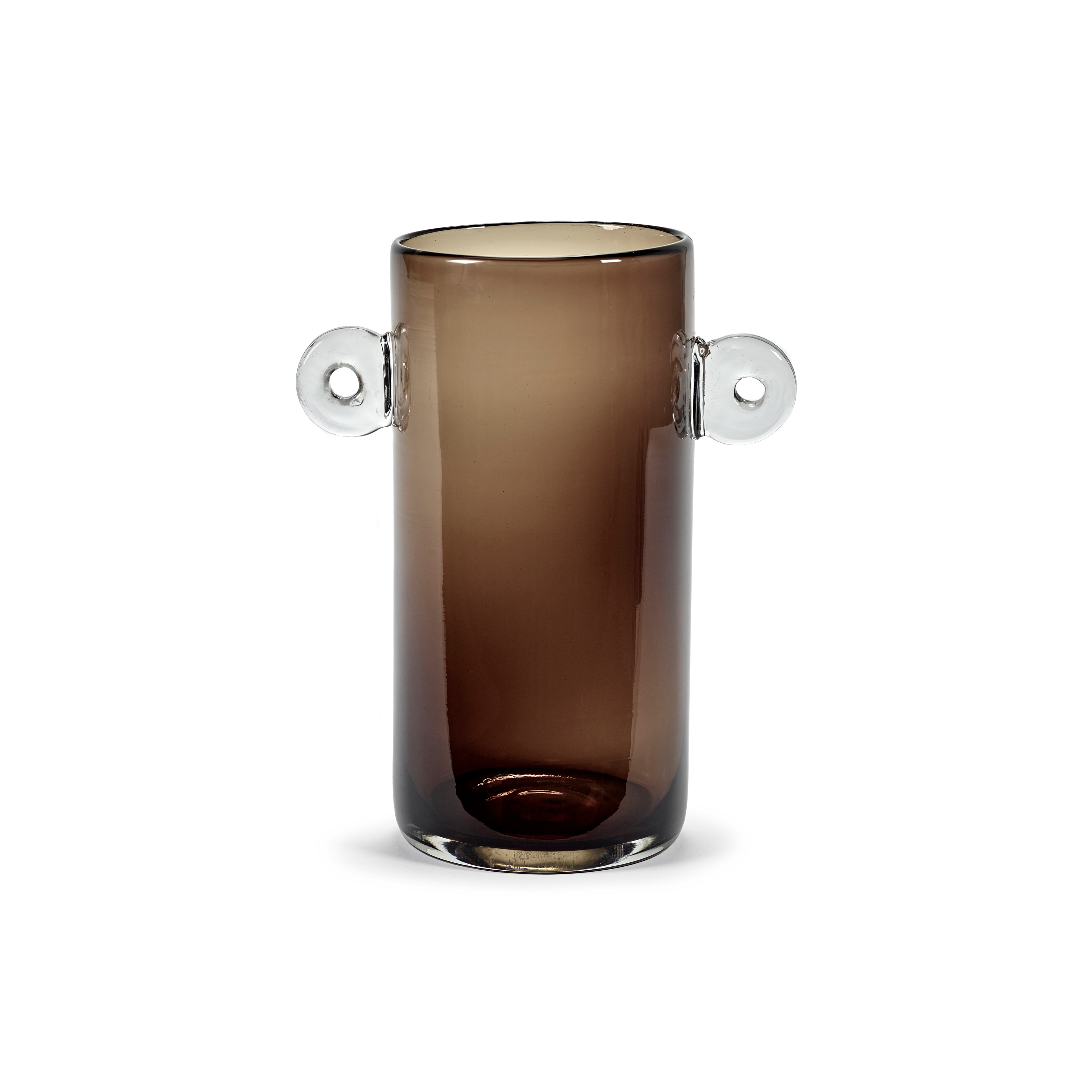 Wind & Fire Vase Dark Brown