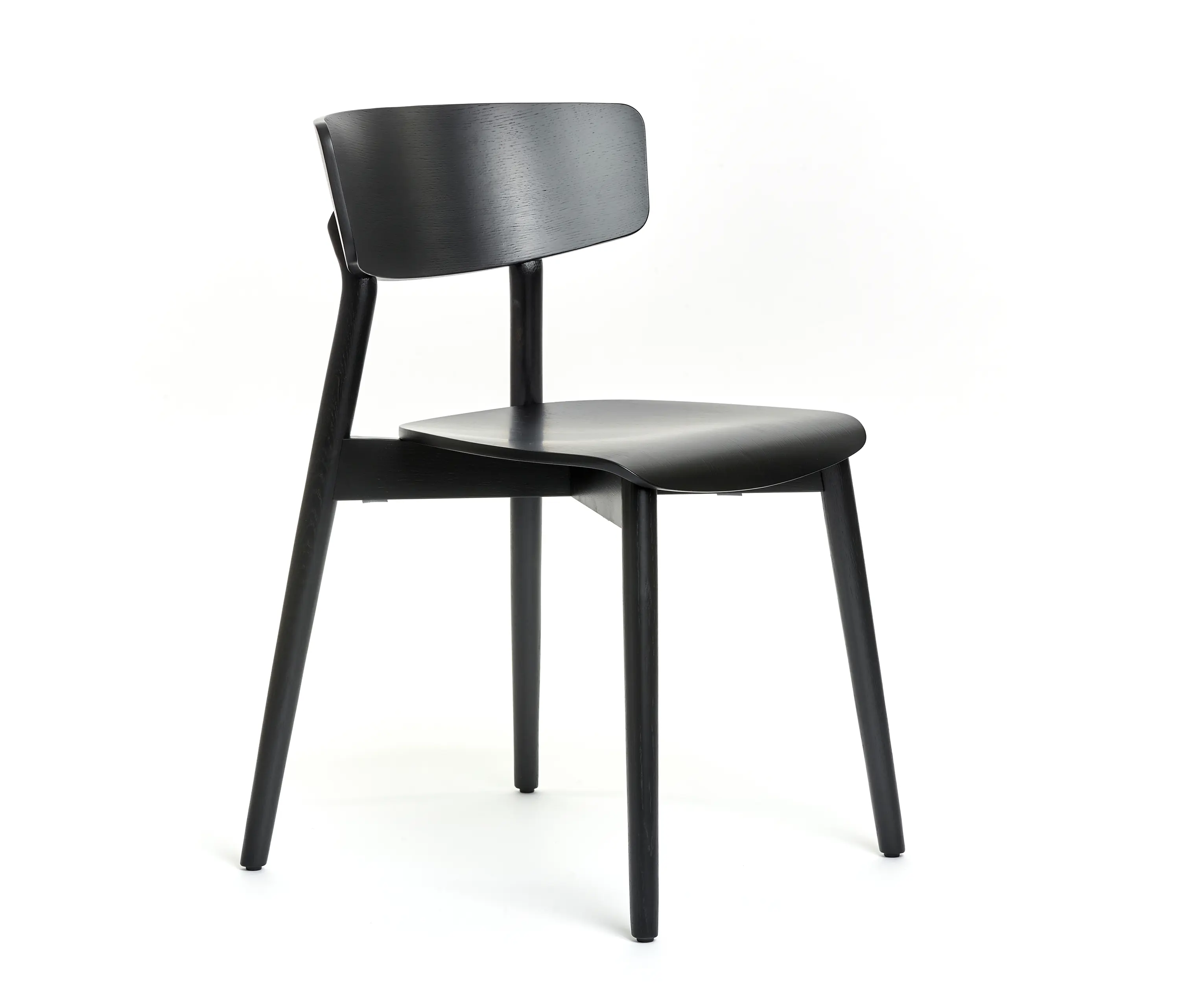 AXEL VEIT - Marlon Stacking Chair, Oak Black