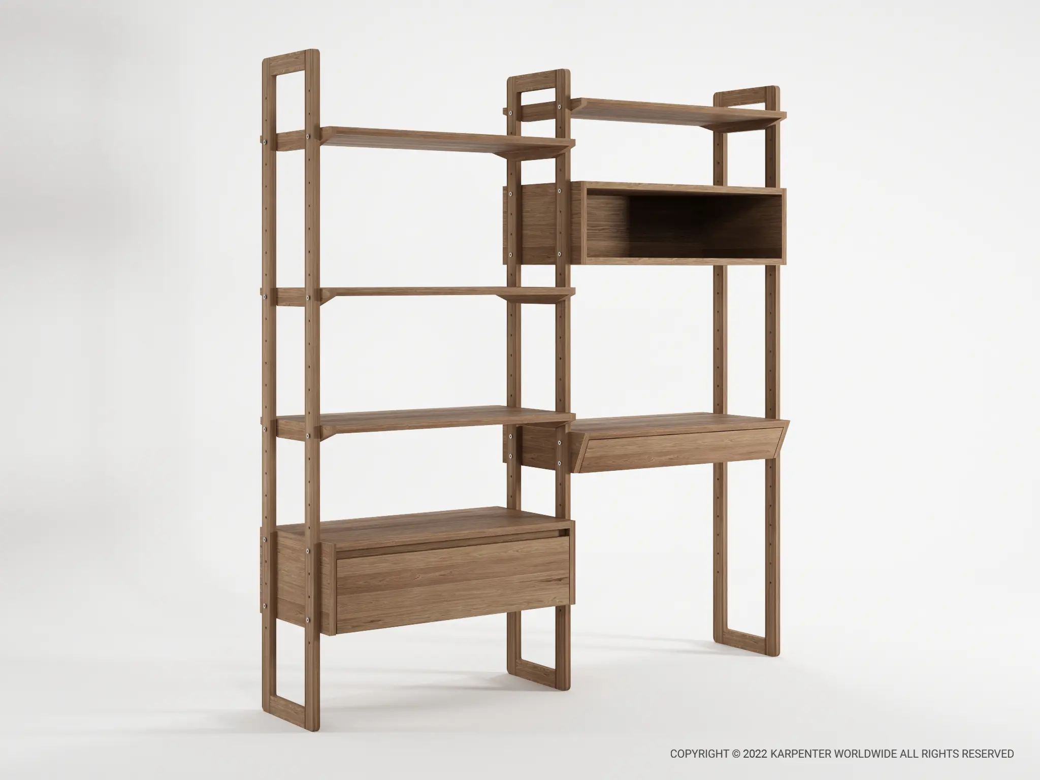 Karpenter - KWSU WALLSHELF UNIT - DOUBLE