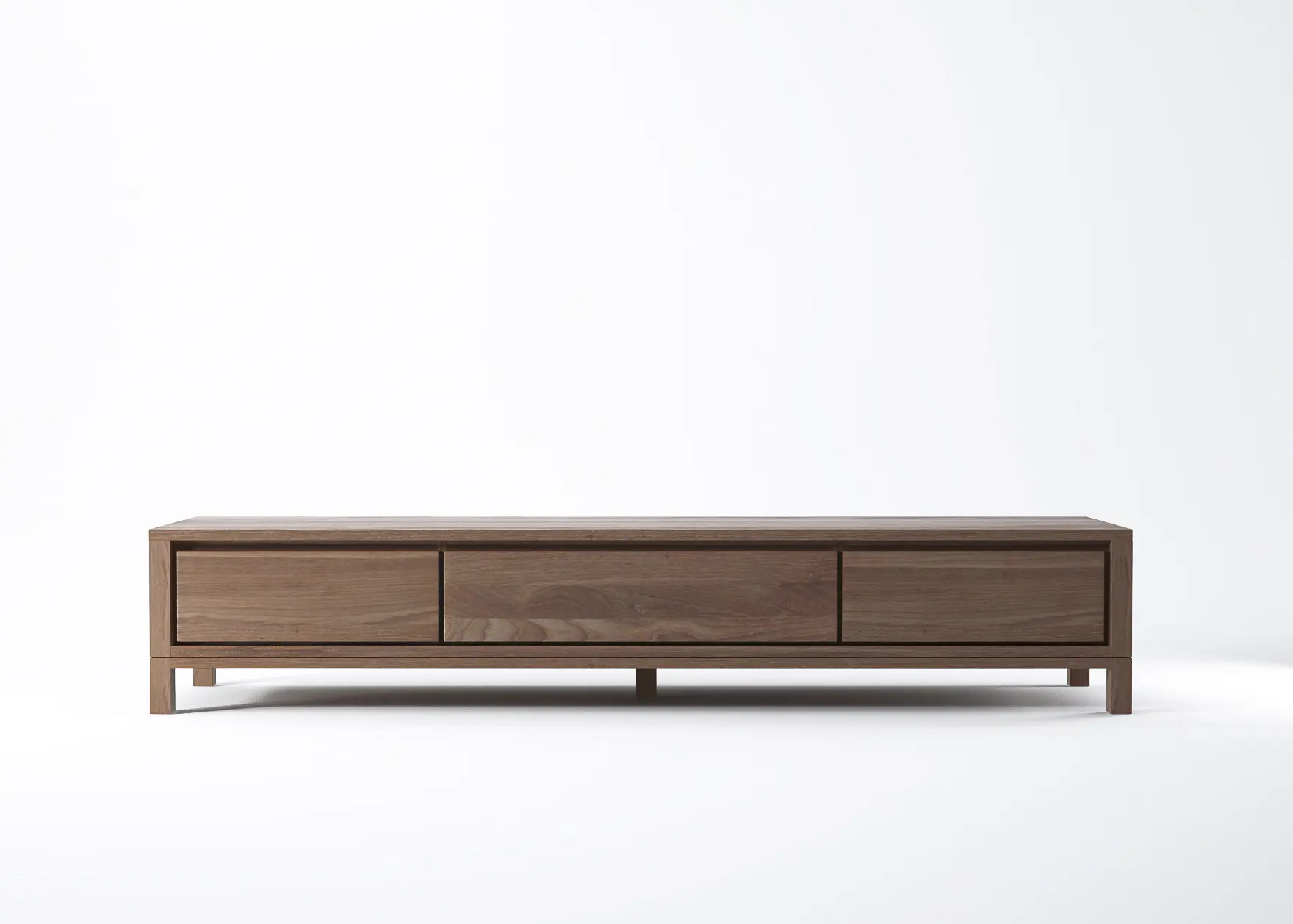 Karpenter - Solid TV CHEST 2 DRAWERS 1 FLAP DOOR