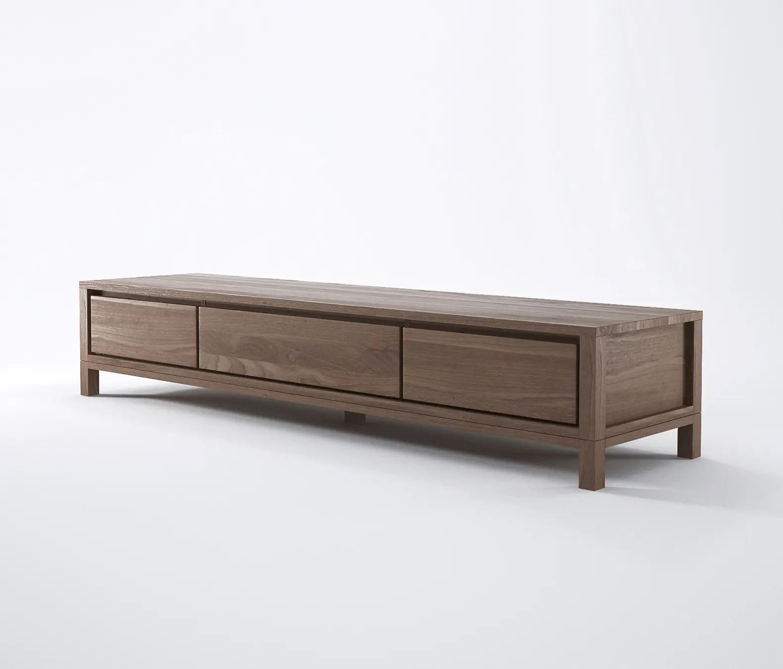 Karpenter - Solid TV CHEST 2 DRAWERS 1 FLAP DOOR