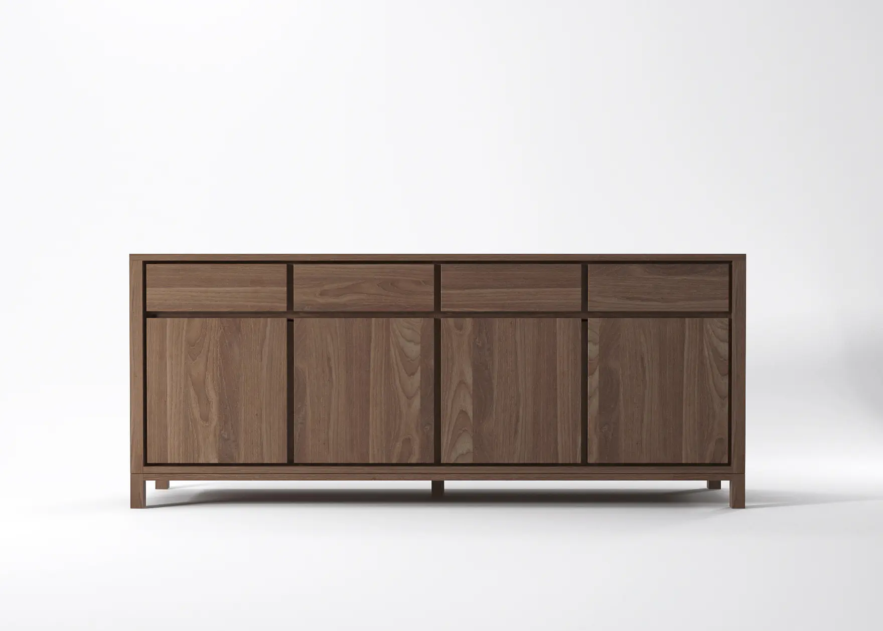 Karpenter - Solid SIDEBOARD 4 DOORS 4 DRAWERS