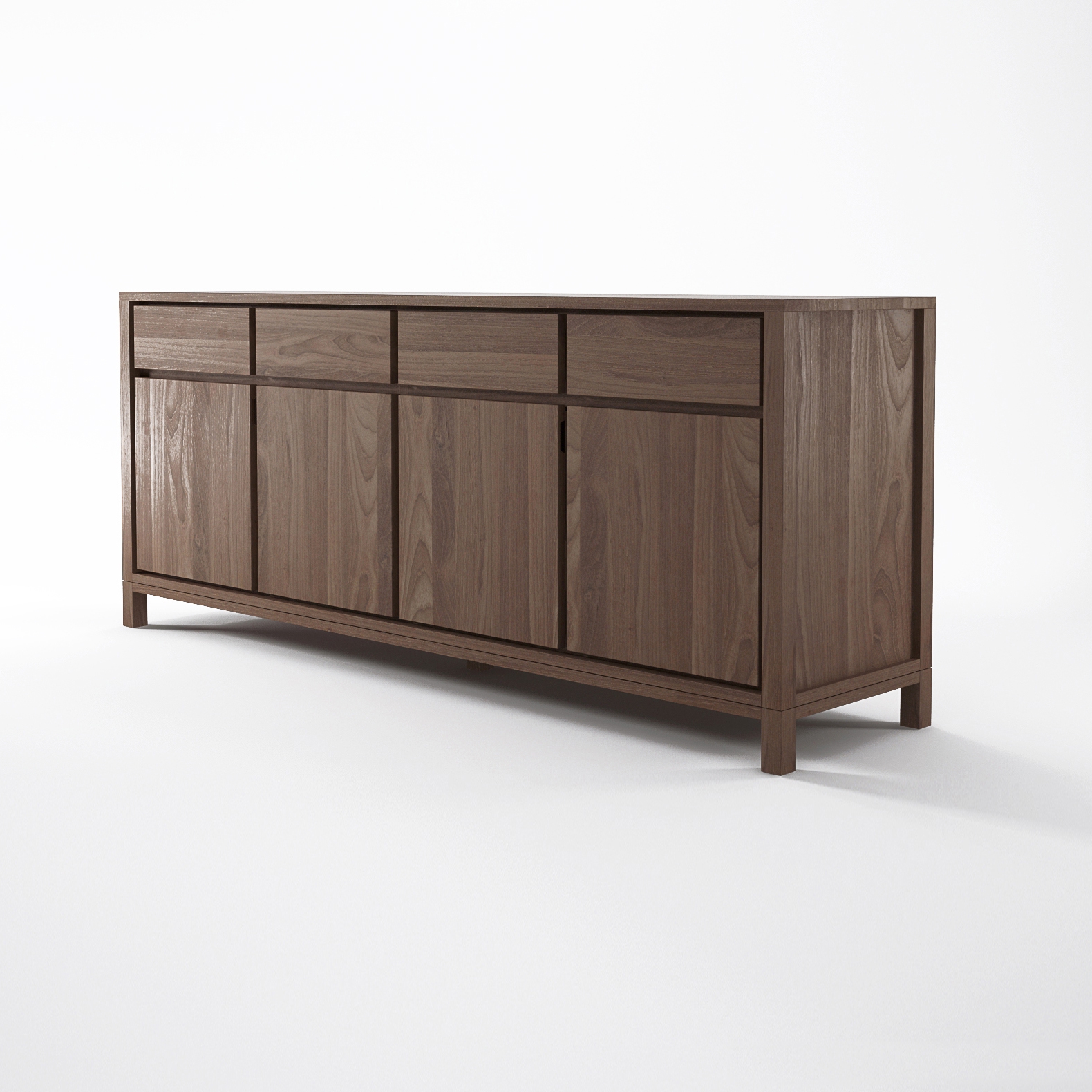 Display product Solid SIDEBOARD 4 DOORS 4 DRAWERS from manufacturer Karpenter