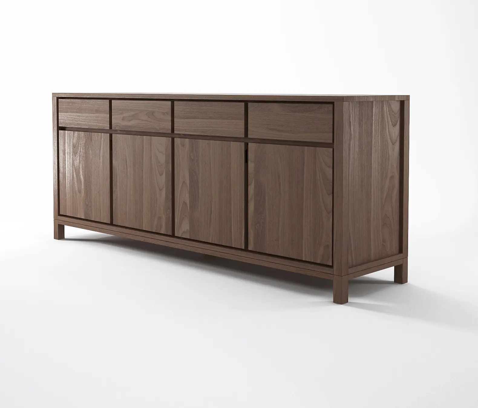Karpenter - Solid SIDEBOARD 4 DOORS 4 DRAWERS