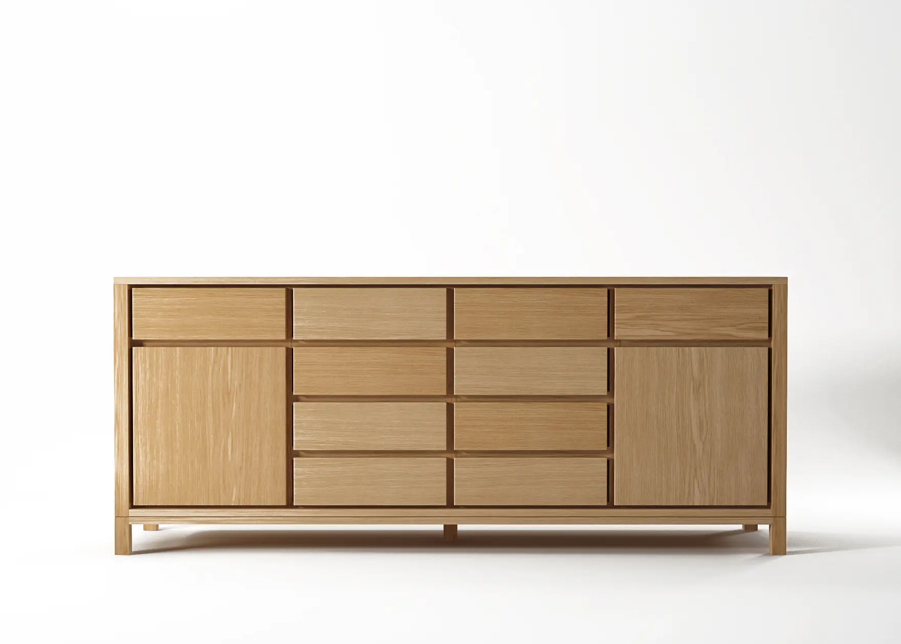 Karpenter - Solid SIDEBOARD 2 DOORS 10 DRAWERS