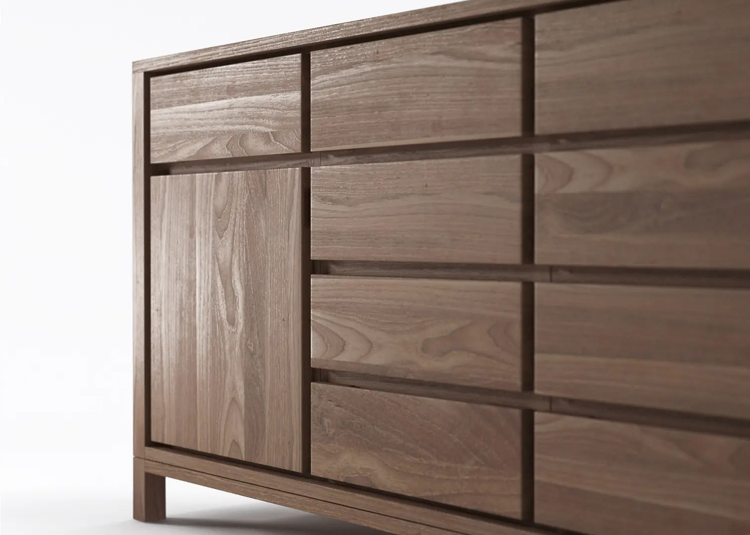 Karpenter - Solid SIDEBOARD 2 DOORS 10 DRAWERS