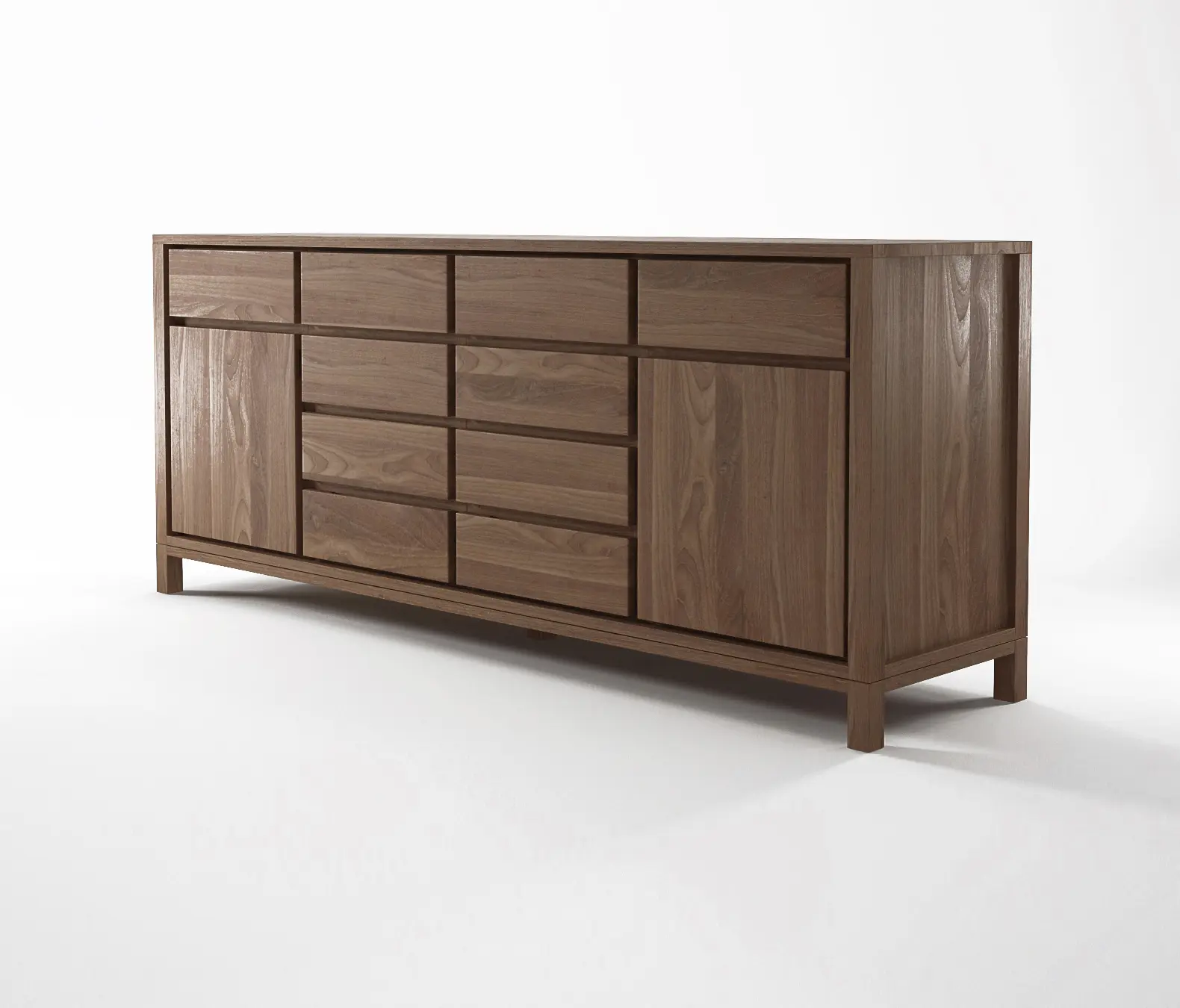 Karpenter - Solid SIDEBOARD 2 DOORS 10 DRAWERS