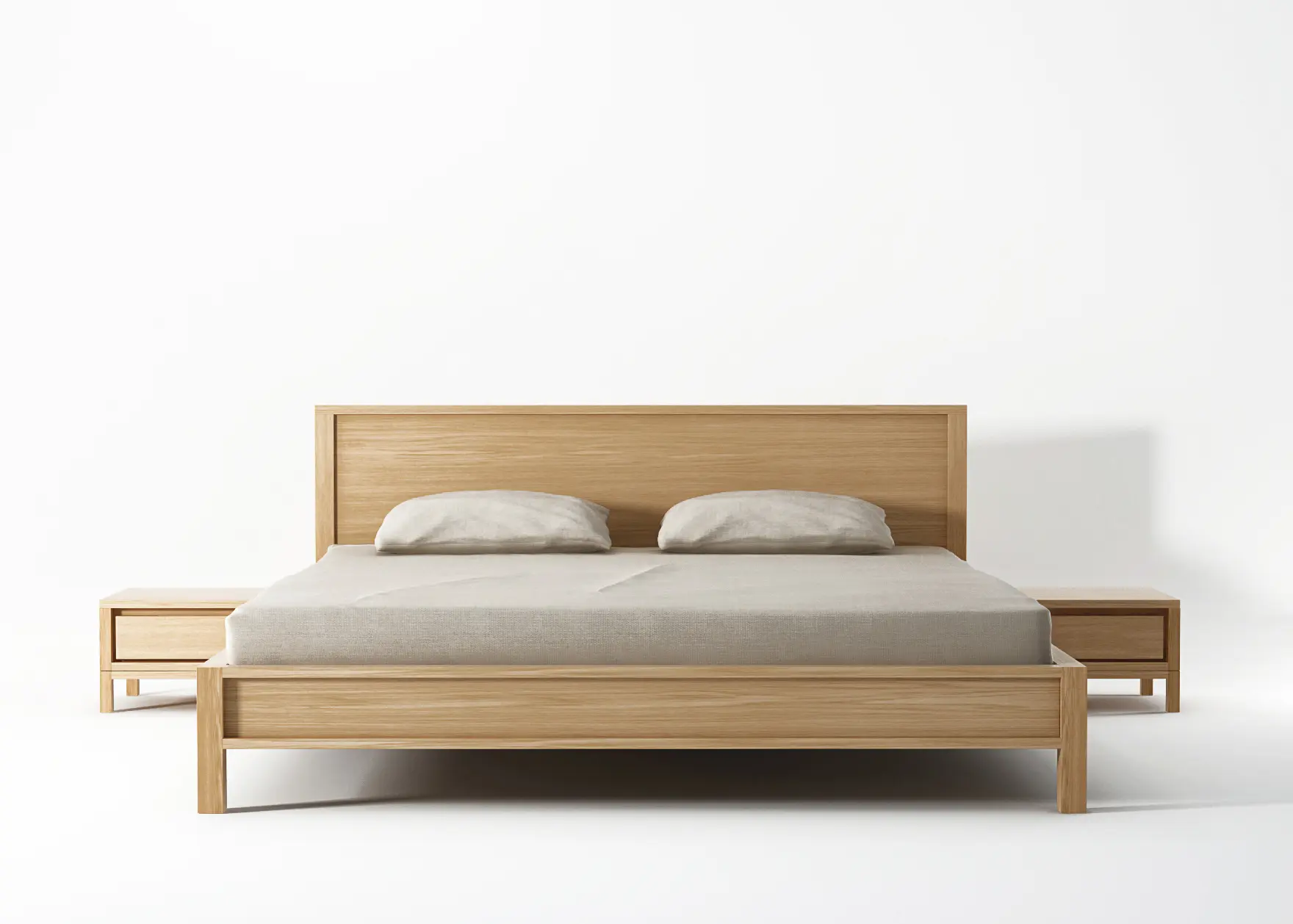 Karpenter - Solid QUEEN SIZE BED