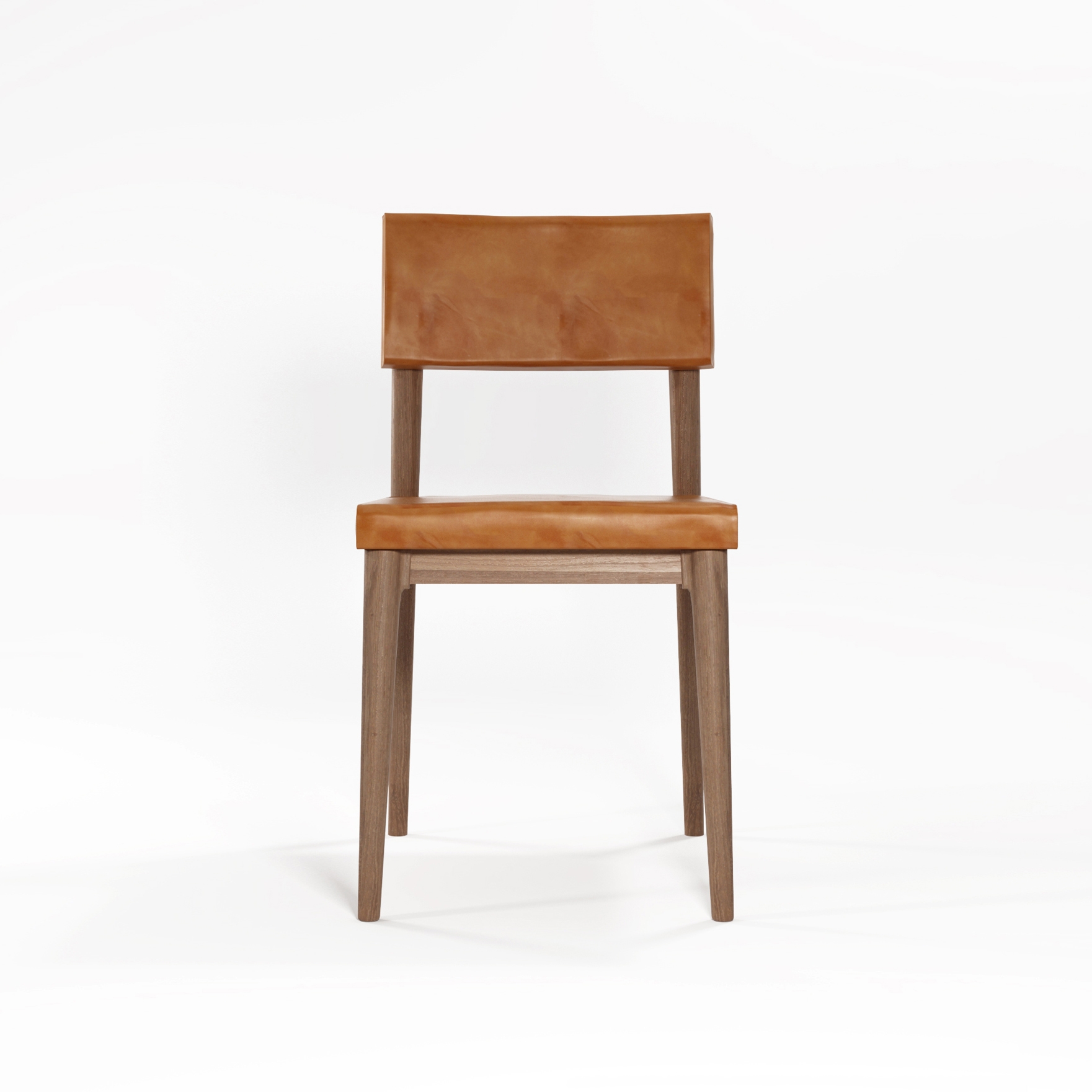 Vertoon produk Vintage DINING CHAIR W/ LEATHER van vervaardiger Karpenter