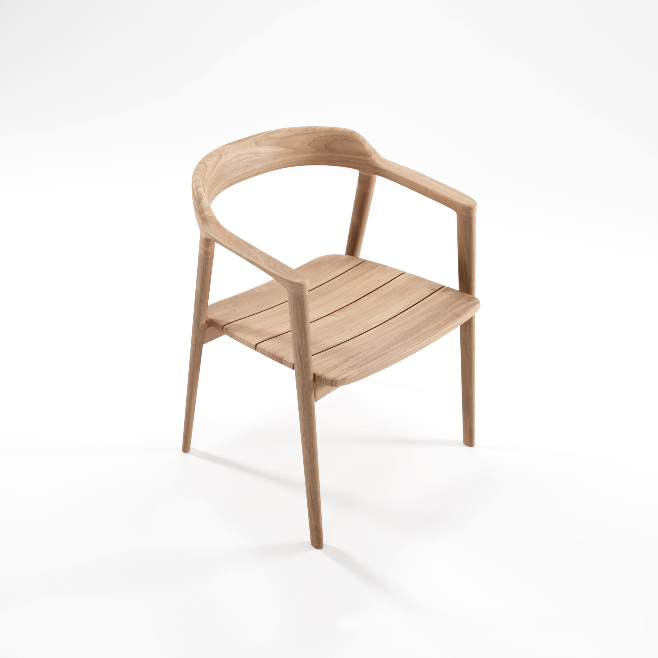 Vertoon produk Grasshopper ARM CHAIR WITHOUT CUSHION van vervaardiger Karpenter