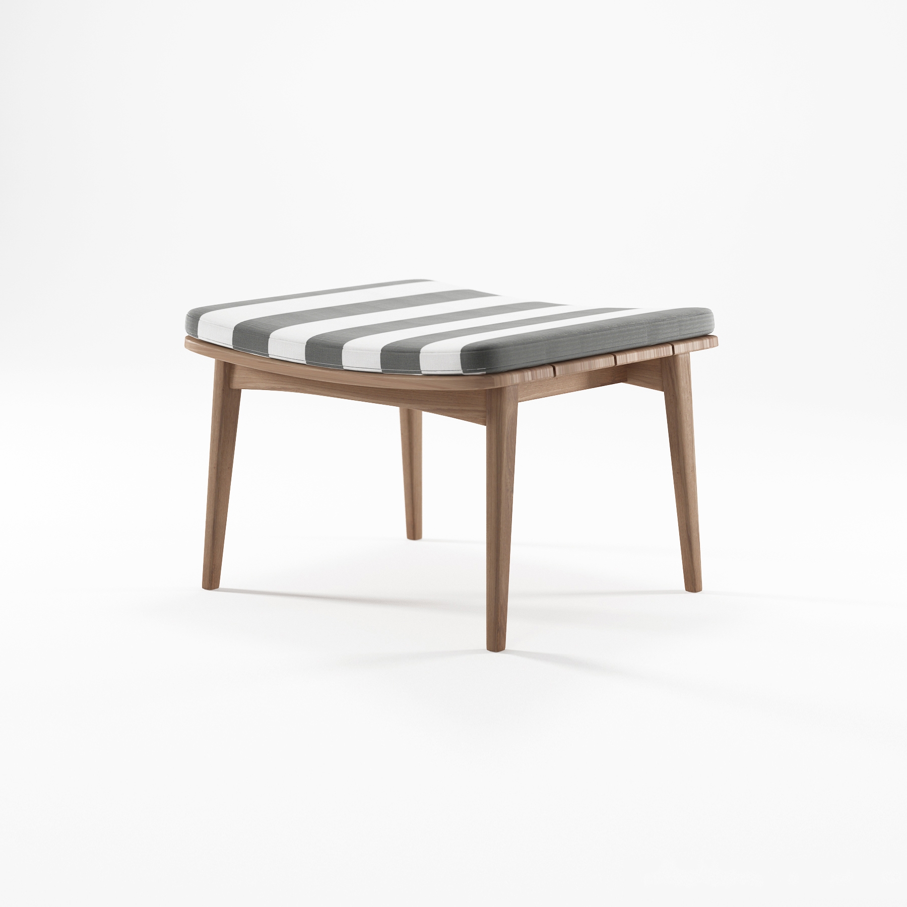 Vertoon produk Grasshopper OTTOMAN WITH CUSHION SUNBRELLA PORTO AZUR van vervaardiger Karpenter