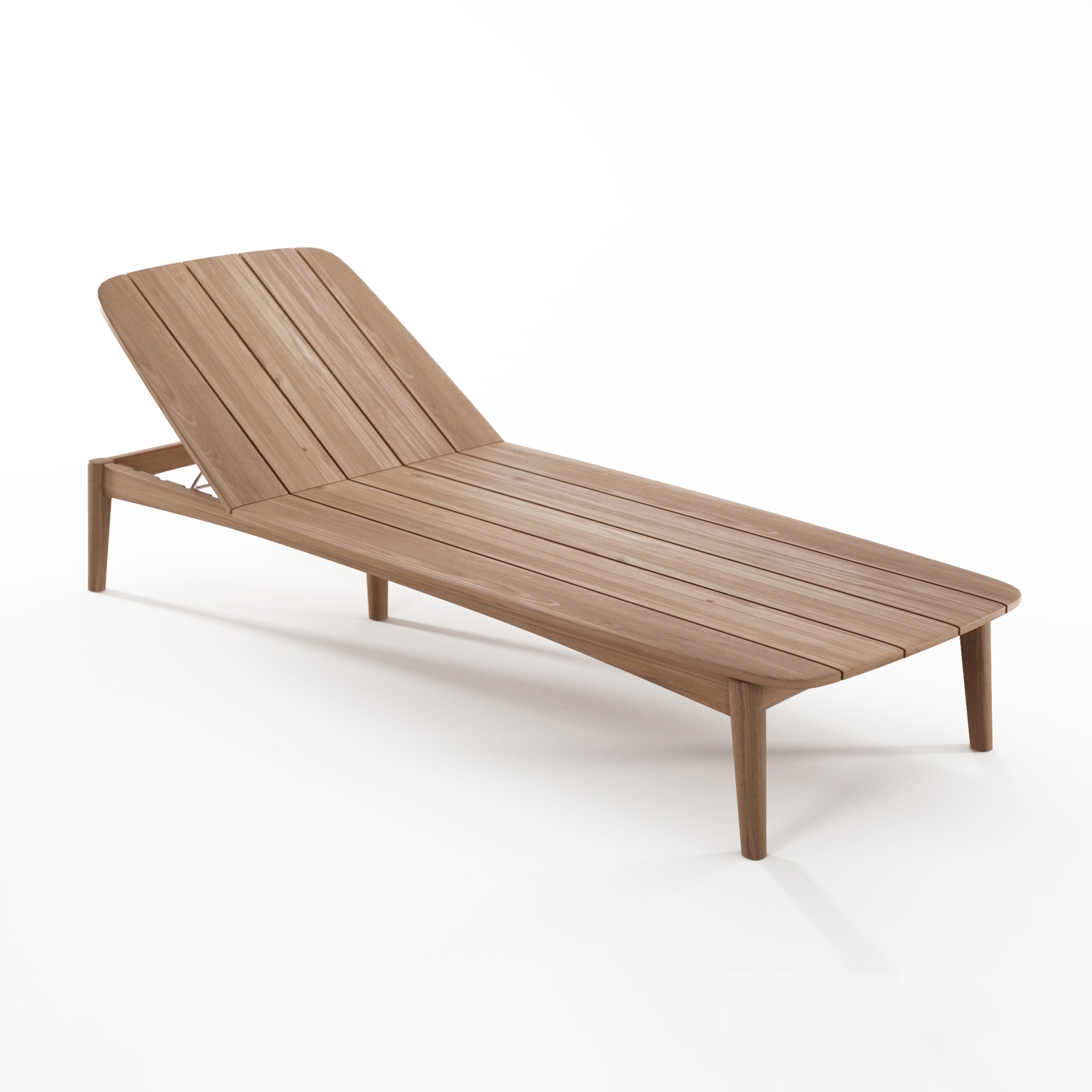 Vertoon produk Grasshopper SUNBED WITHOUT CUSHION van vervaardiger Karpenter