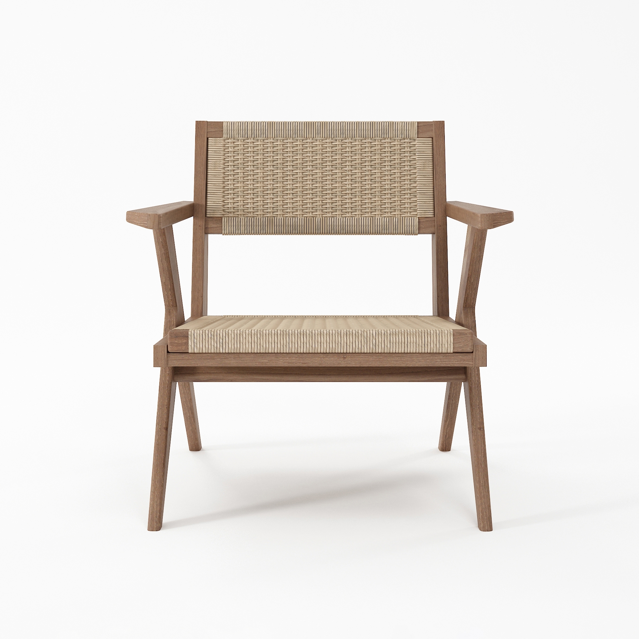 Vertoon produk Tribute EASY CHAIR with WOVEN DANISH PAPER CORD van vervaardiger Karpenter