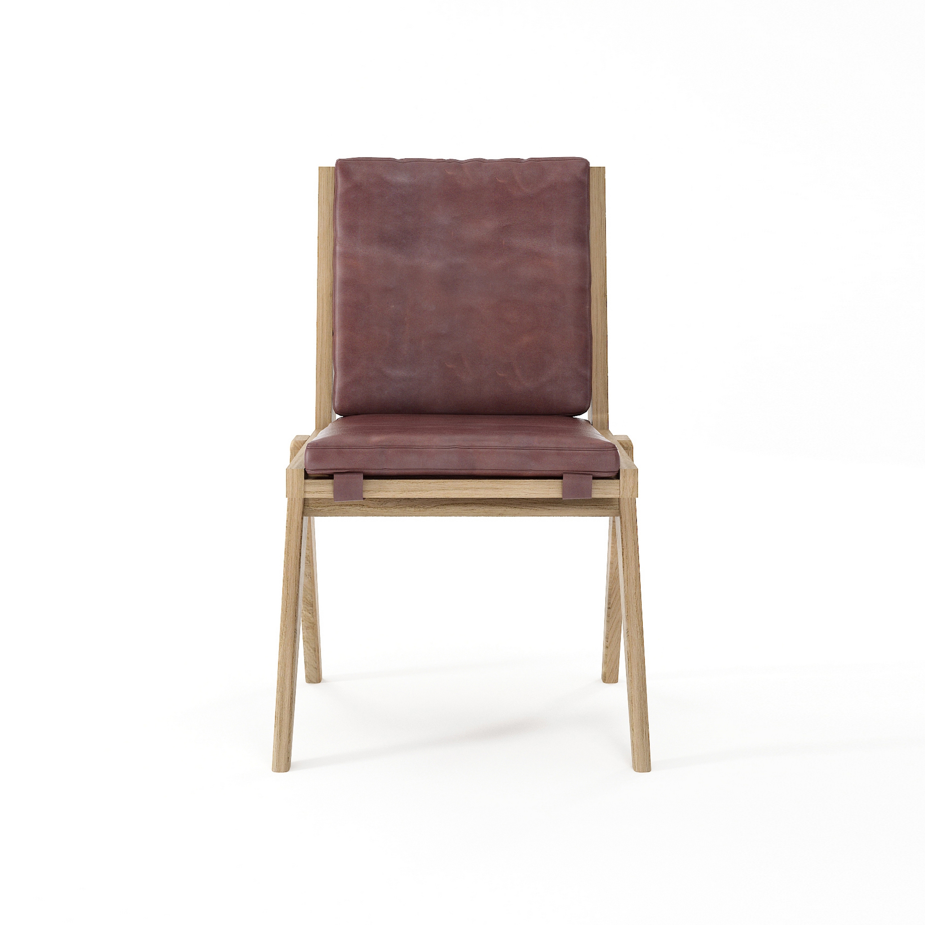 Vertoon produk Tribute CHAIR with LEATHER Dark Brownie van vervaardiger Karpenter
