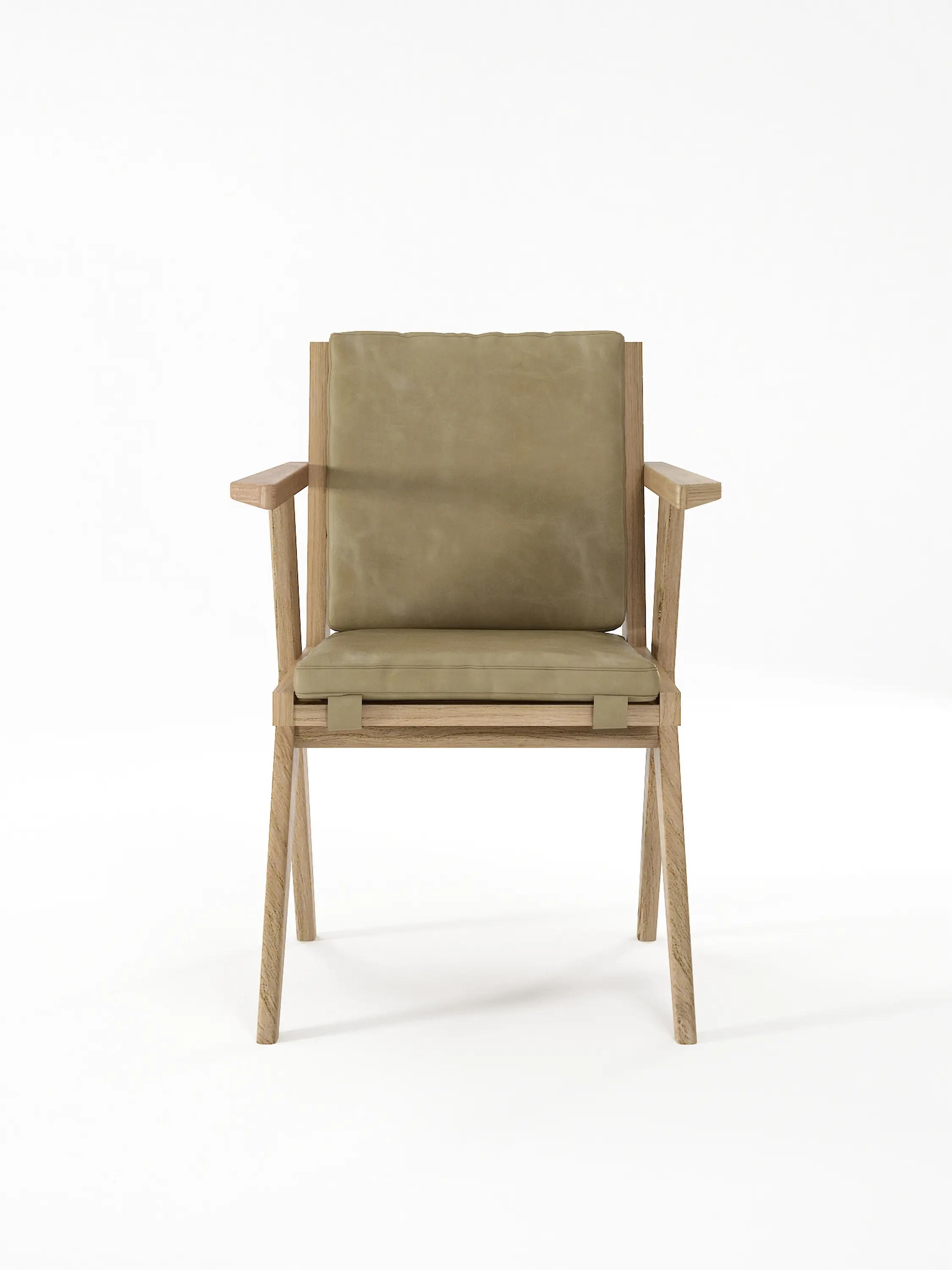 Karpenter - Tribute ARMCHAIR with LEATHER Safari Grey