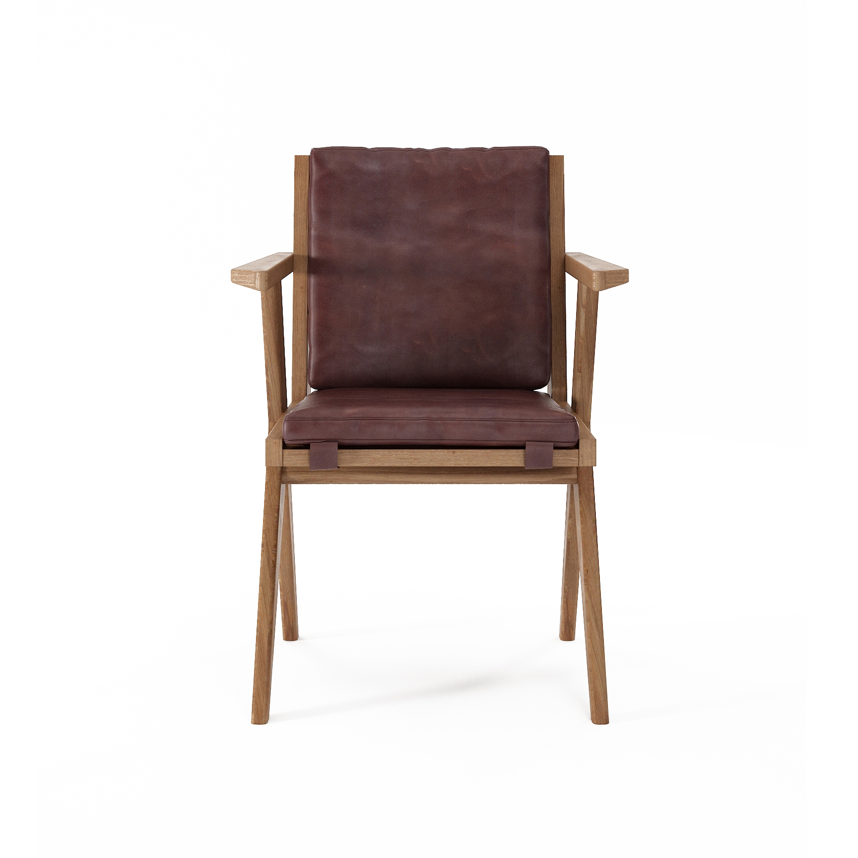 Tribute ARMCHAIR with LEATHER Dark Brownie