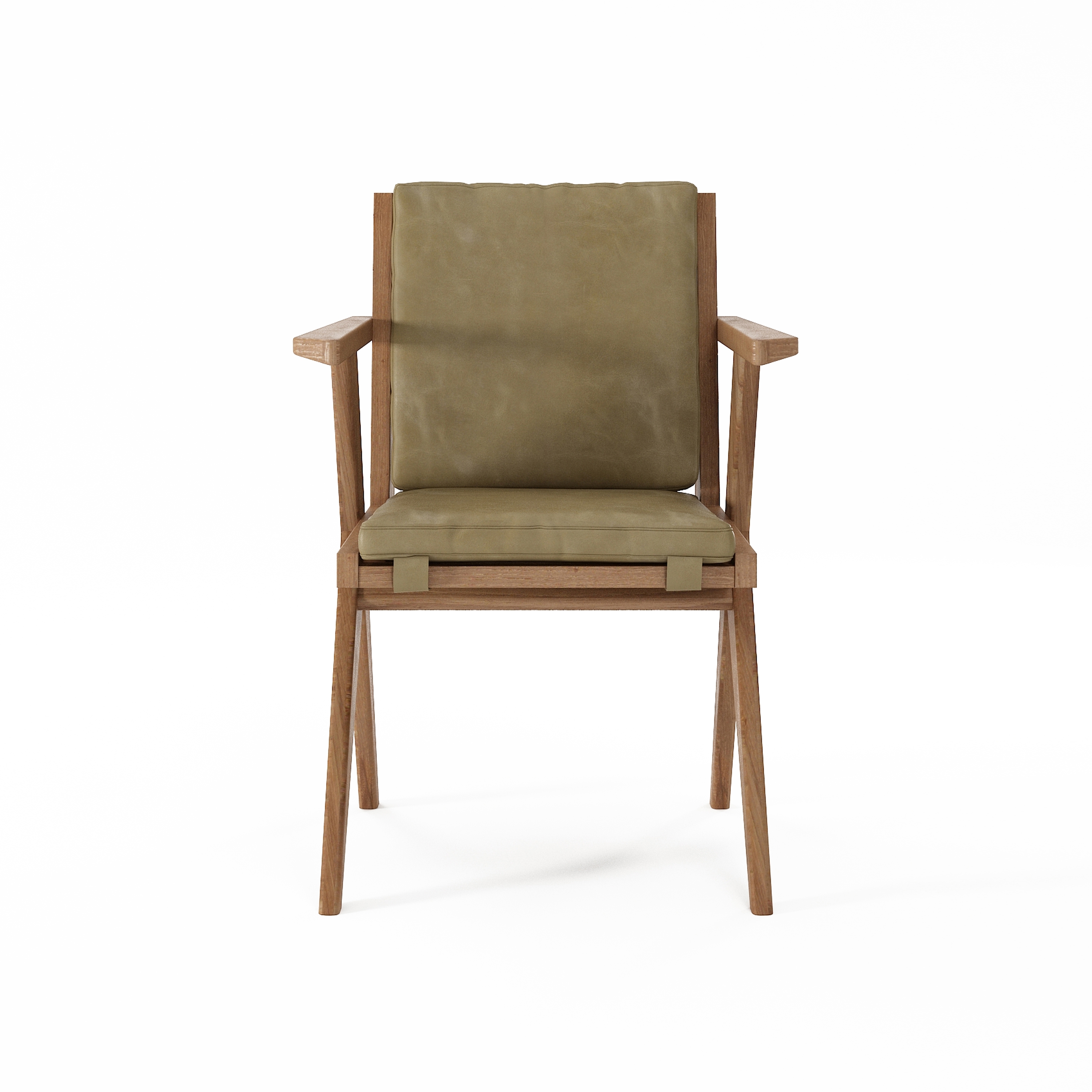 Tribute ARMCHAIR with LEATHER Safari Grey