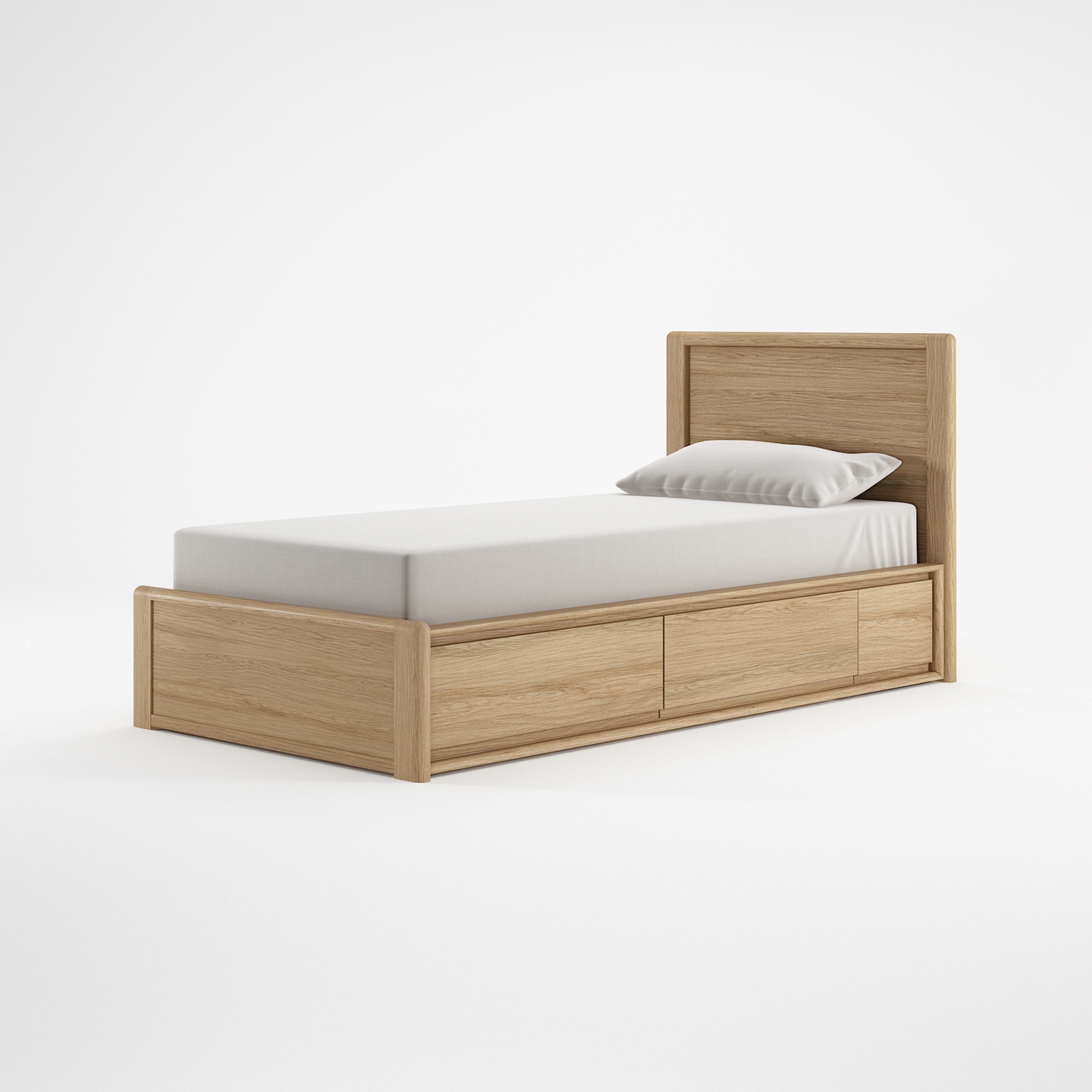 Mostrar el producto Circa17 EUROPEAN SINGLE SIZE BED
SOLID HEADBOARD del fabricante Karpenter