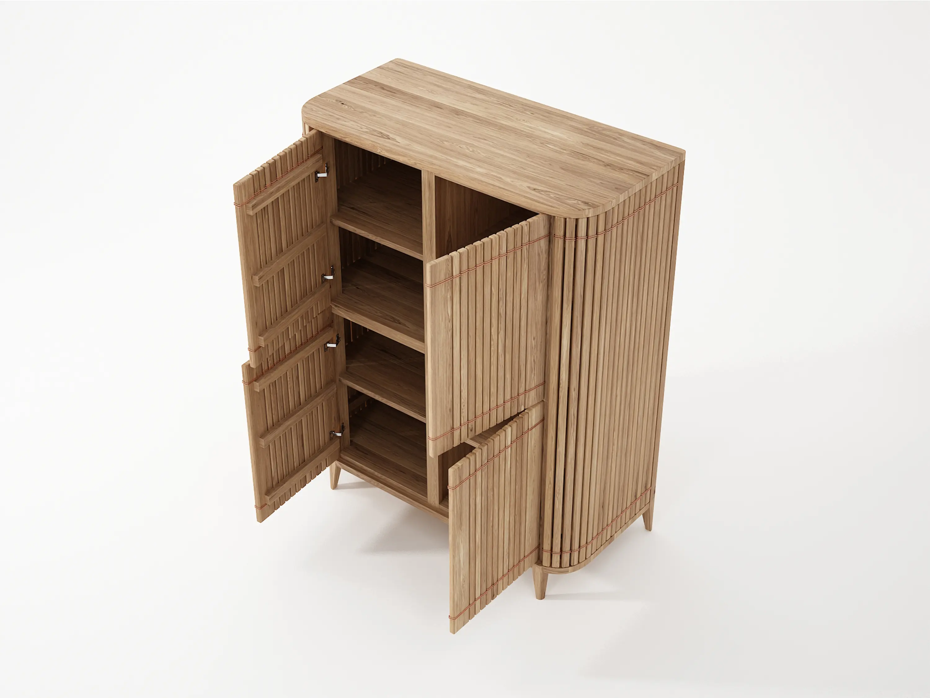 Karpenter - Koppar CUPBOARD 4 DOORS